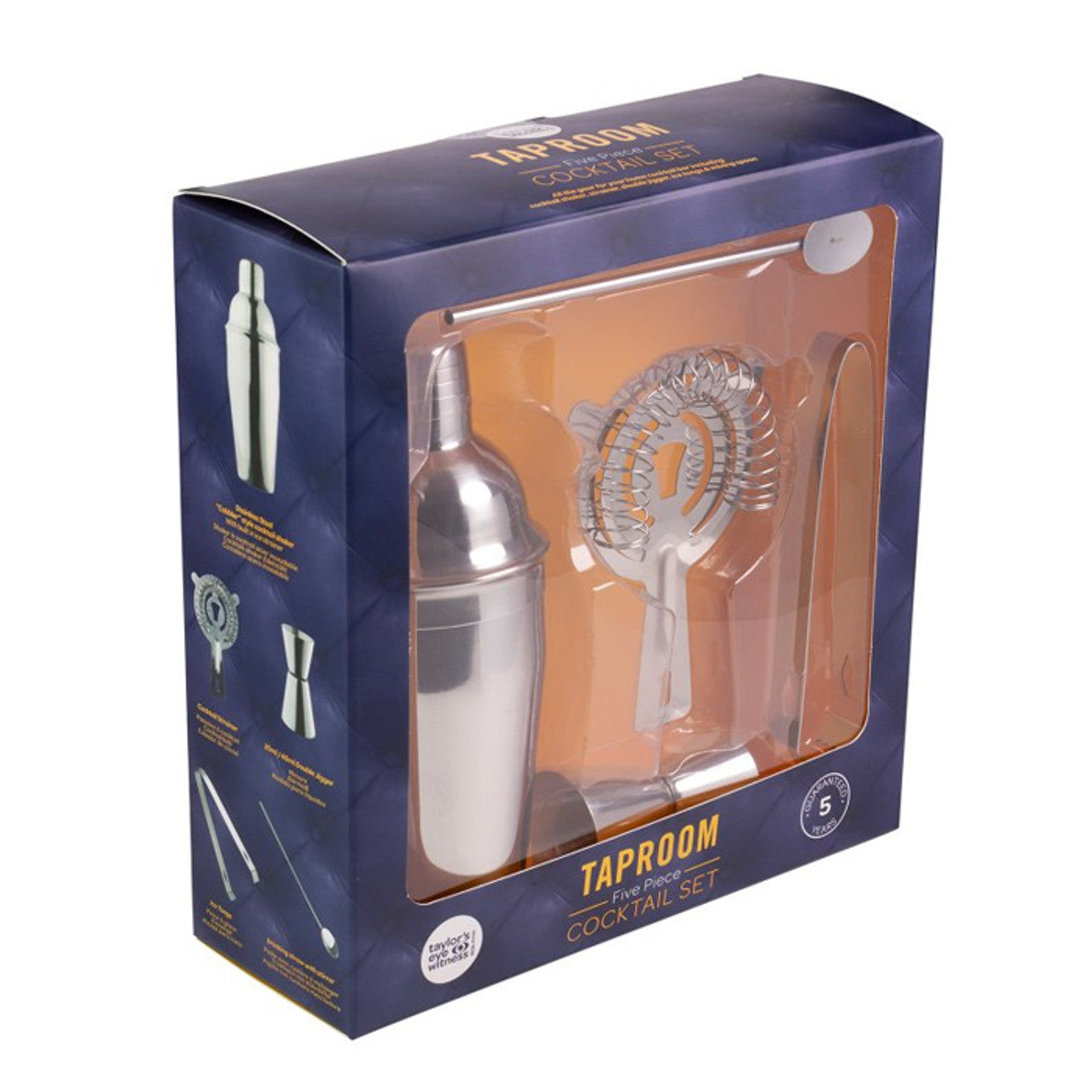 Mélangeur à cocktail 5 pièces Chrome