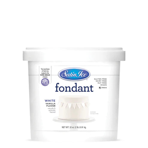 Fondant à gâteau Blanc 1kg