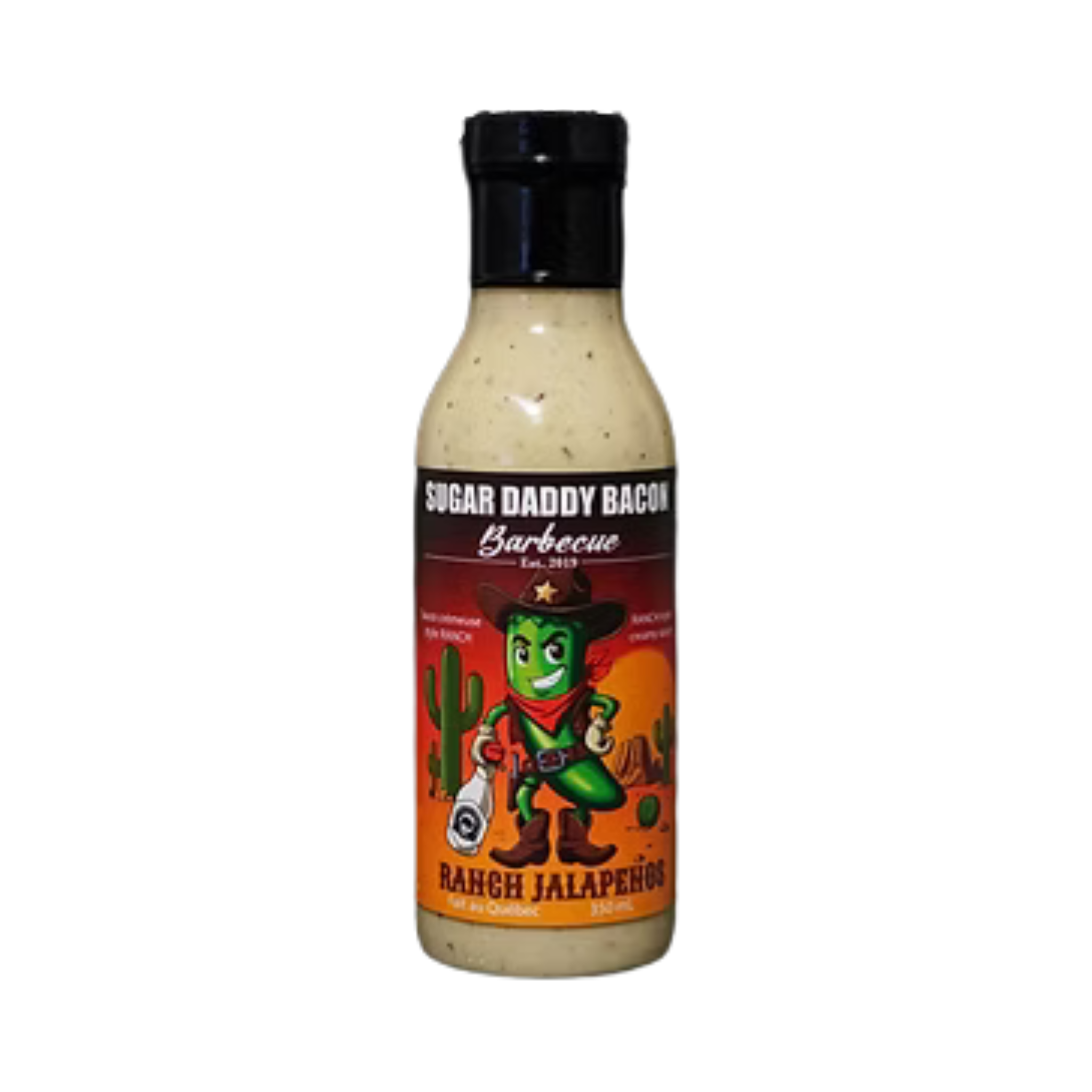 Sauce ranch jalapeño 350 ml - Sugar Daddy Bacon BBQ Sugar Daddy Bacon BBQ