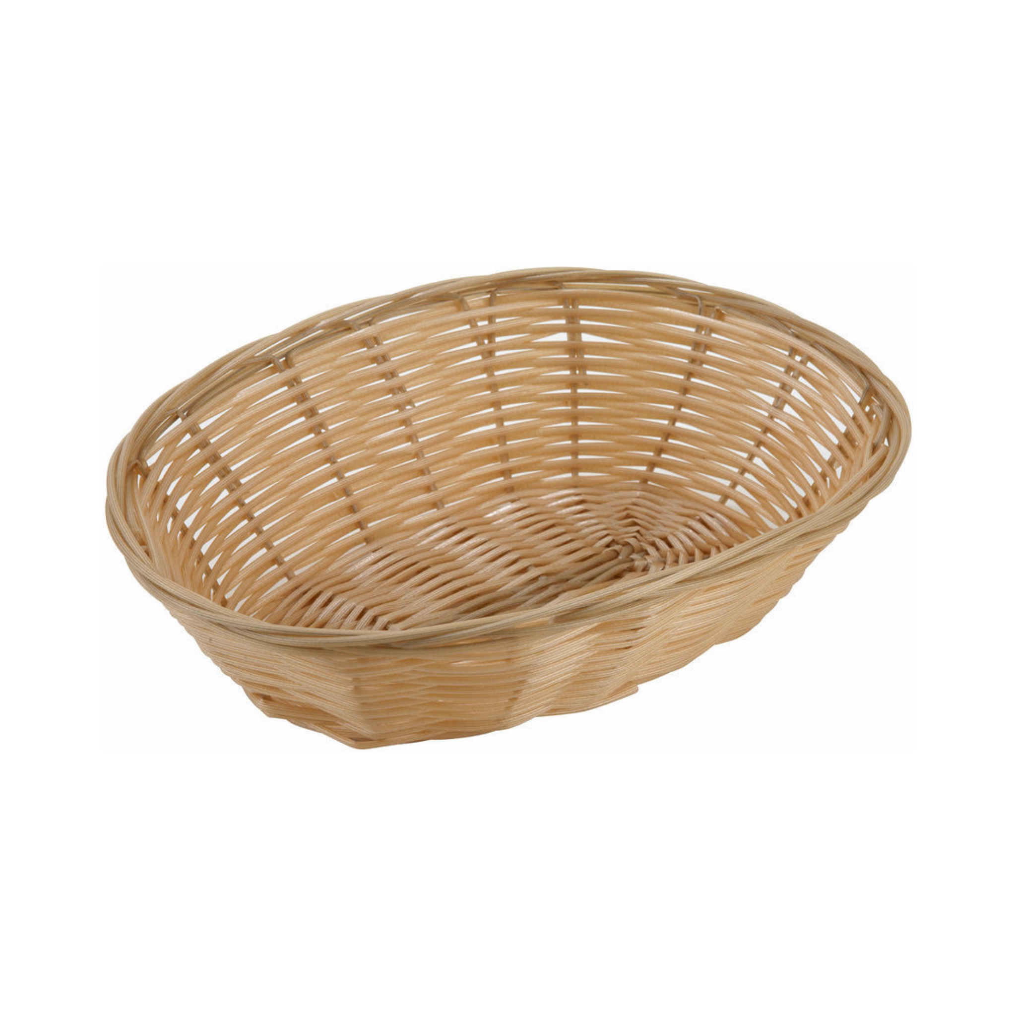 Panier tressé ovale 24 cm