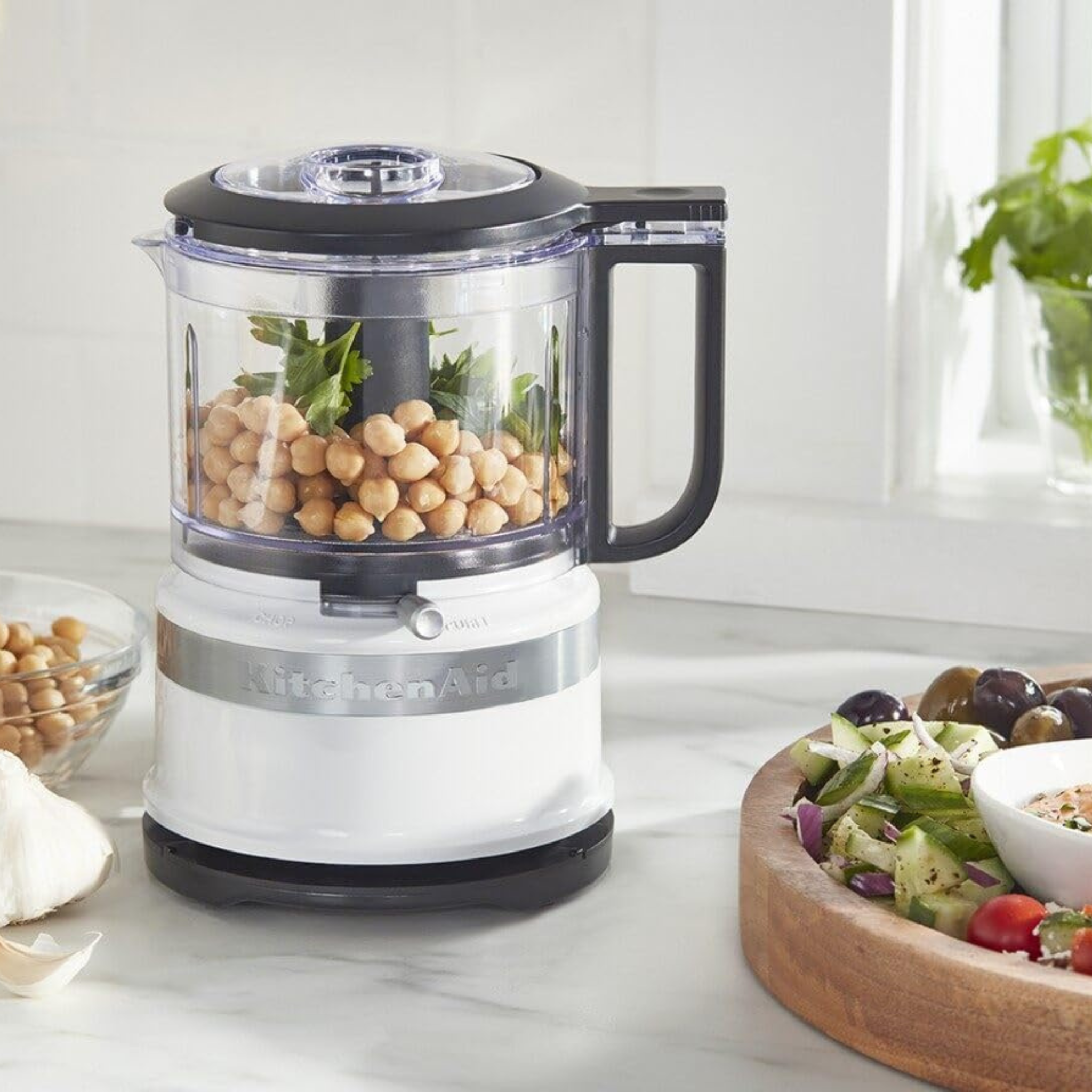 Mini robot culinaire blanc - KitchenAid (Utilisé) KitchenAid