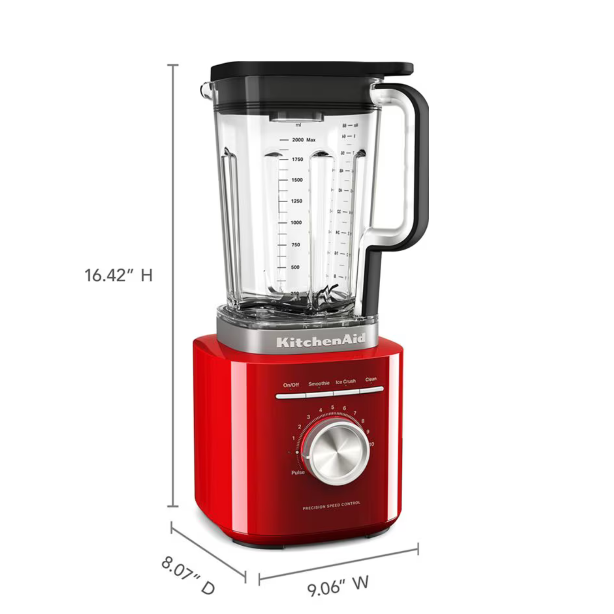 Mélangeur Pure Power rouge 2 L – KitchenAid KitchenAid