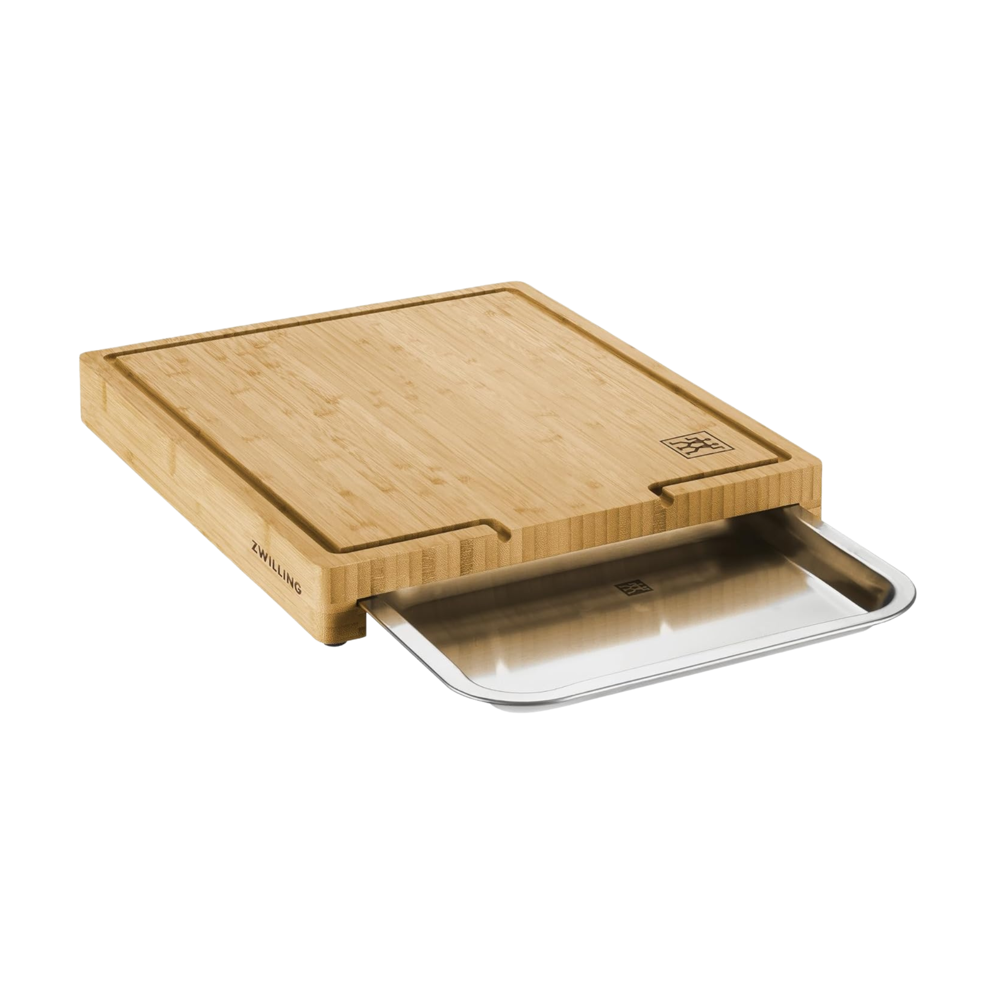 Planche à découper en bambou avec plateau 39 x 30 cm - ZWILLING