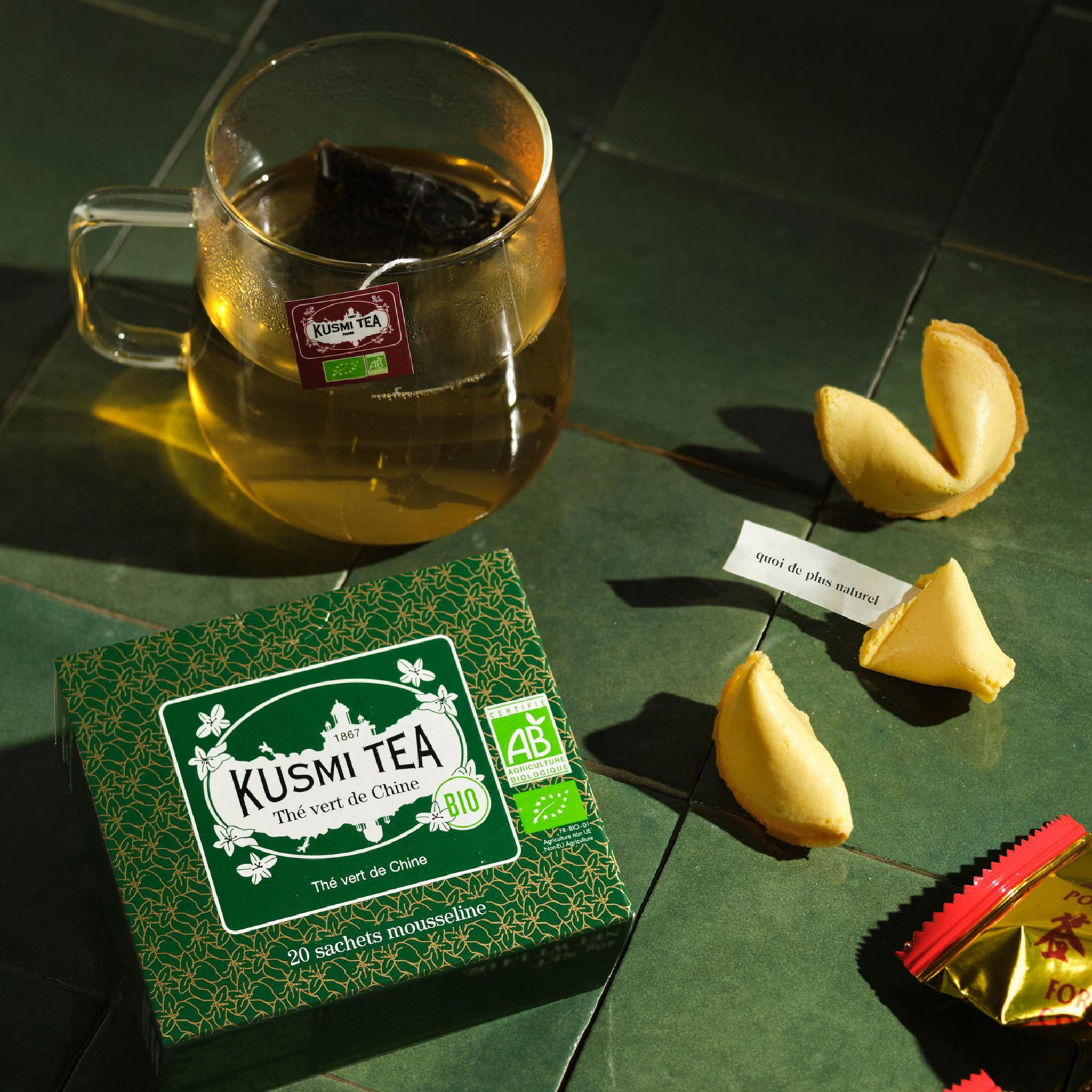 Ensemble de 20 sachets de thé vert bio de chine - Kusmi Tea Kusmi Tea