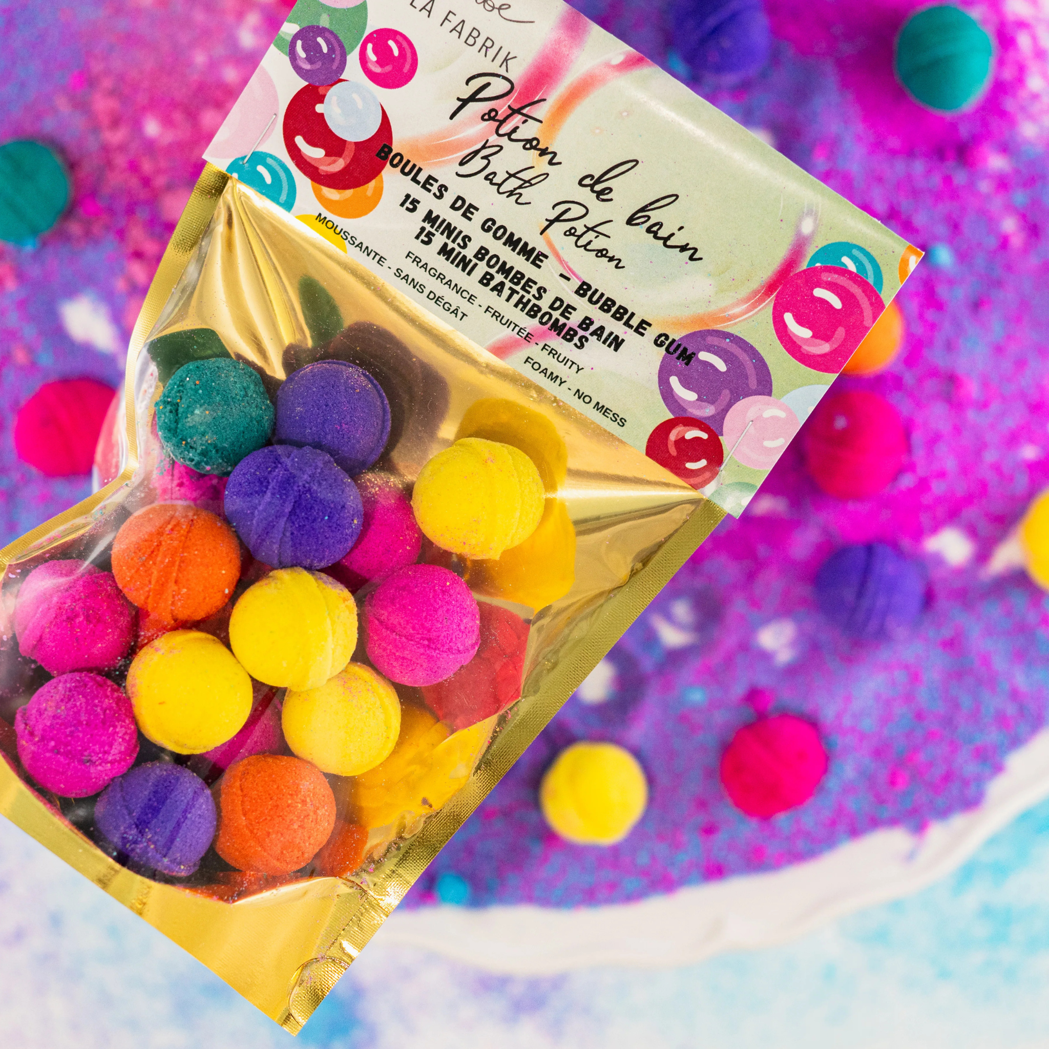 Potion de bain Boules de gomme - La Fabrik La Fabrik