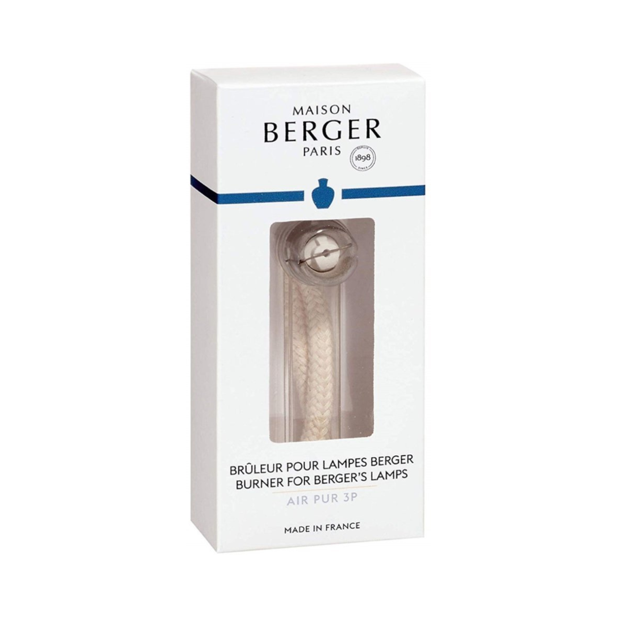 Brûleur pour lampe Berger catalytique purifiant l'air et diffusant parfum sans flamme visible