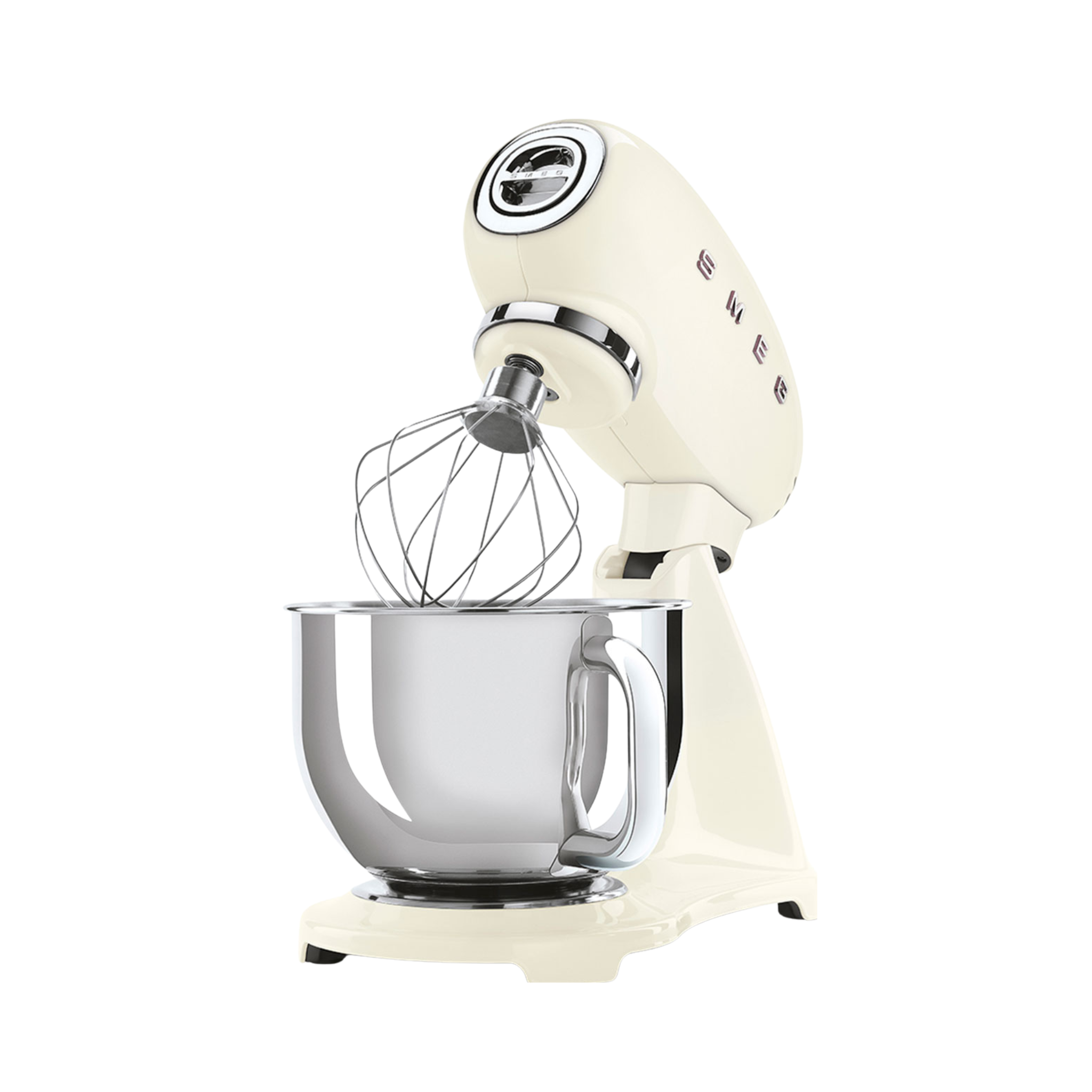 Batteur sur socle à tête inclinable Crème 5 pintes - Smeg