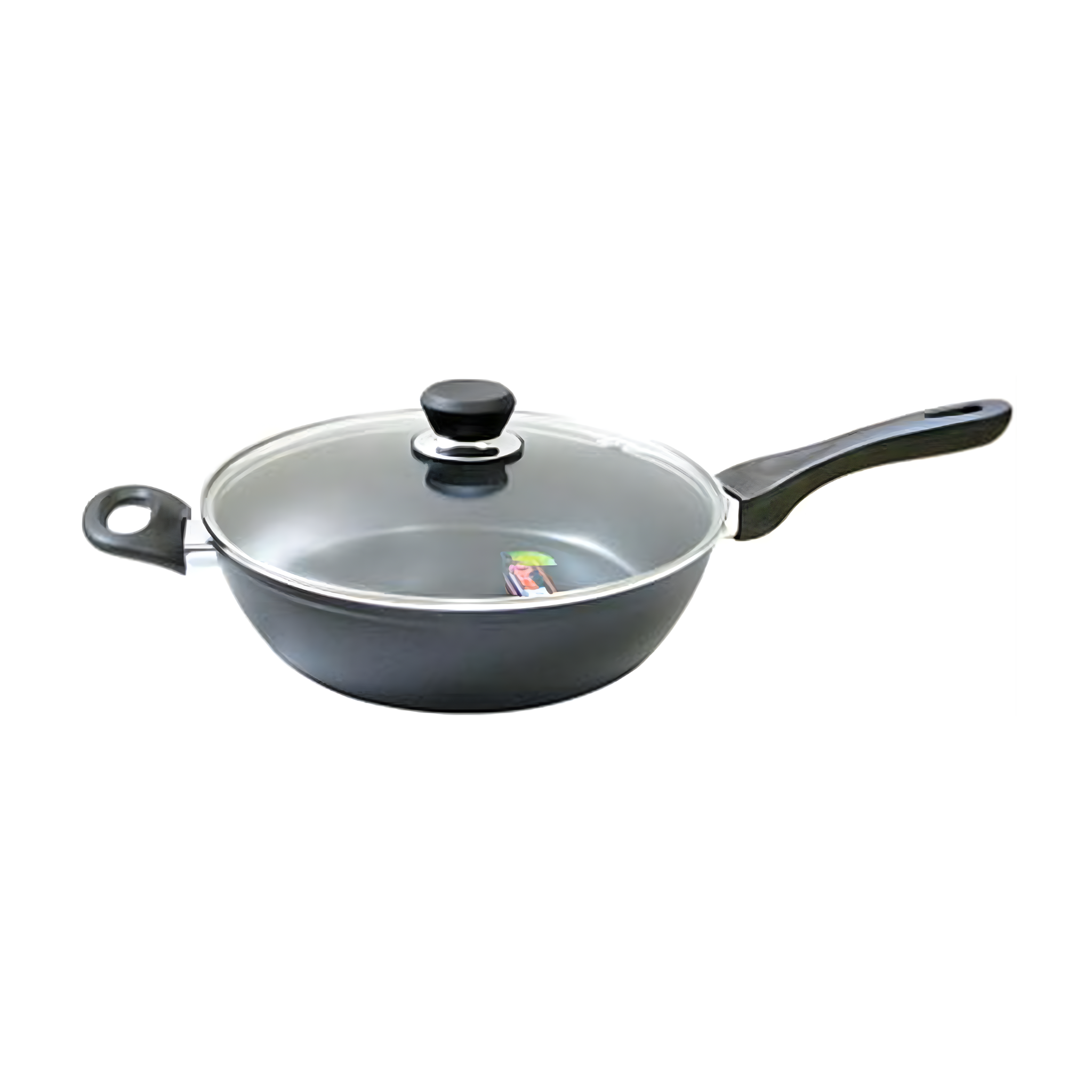 Titanium Green Series 30 cm Non-stick Sauté Pan with Lid - Strauss
