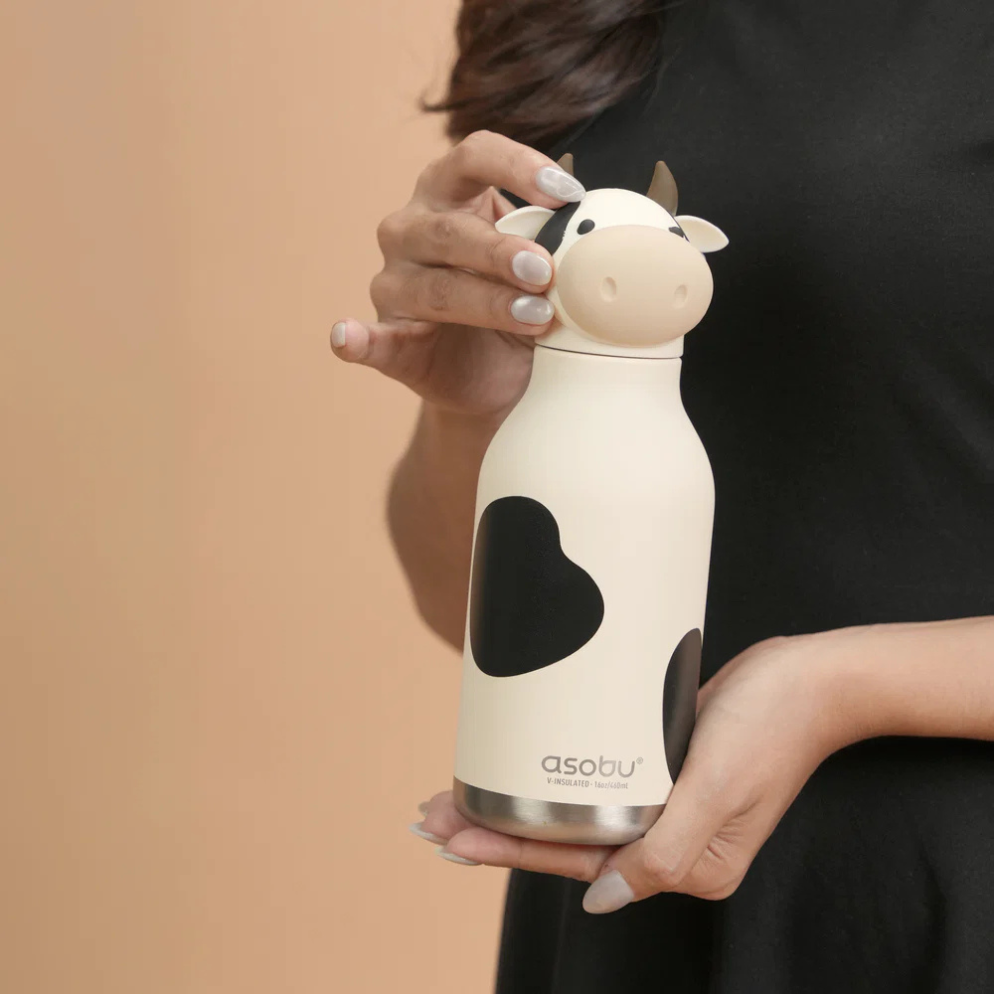 Cow Water Bottle 460 ml - Asobu