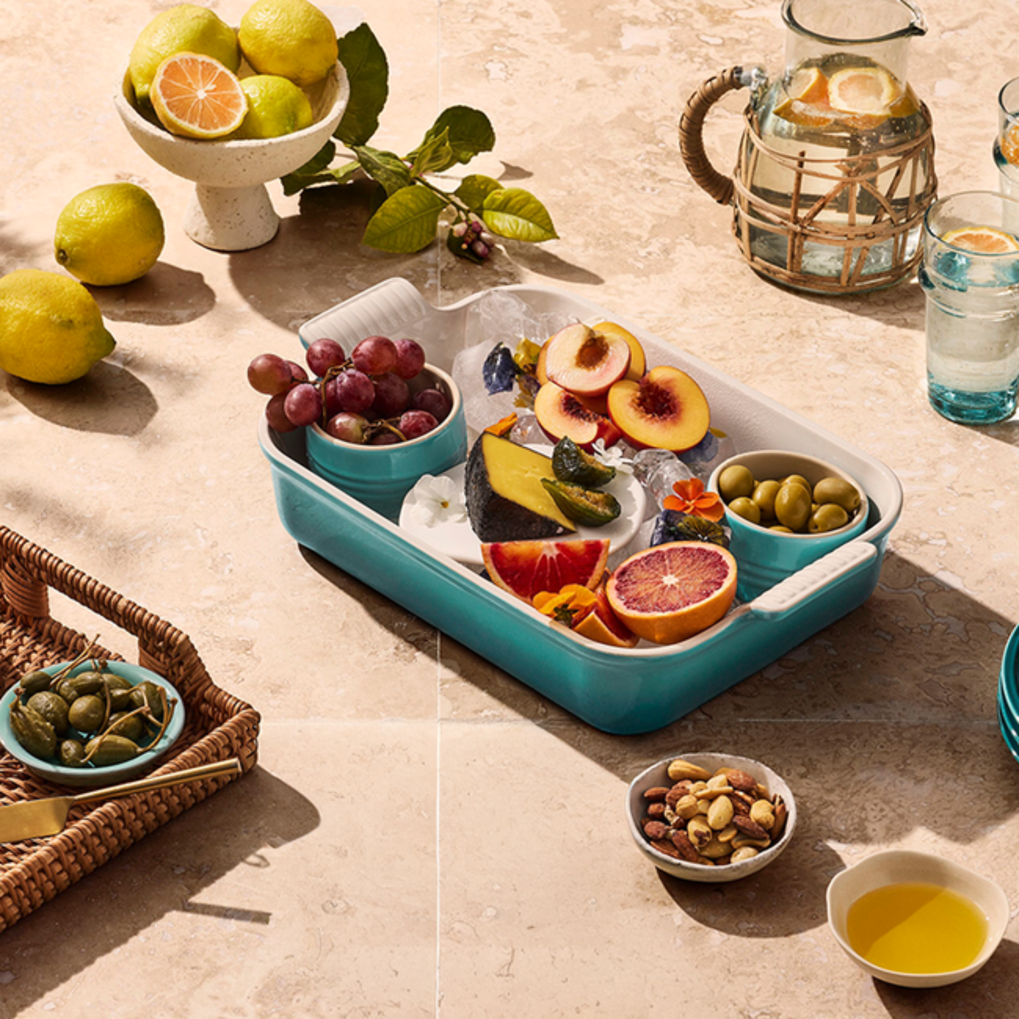 Plat rectangulaire Artichaut 3,8 L - Le Creuset