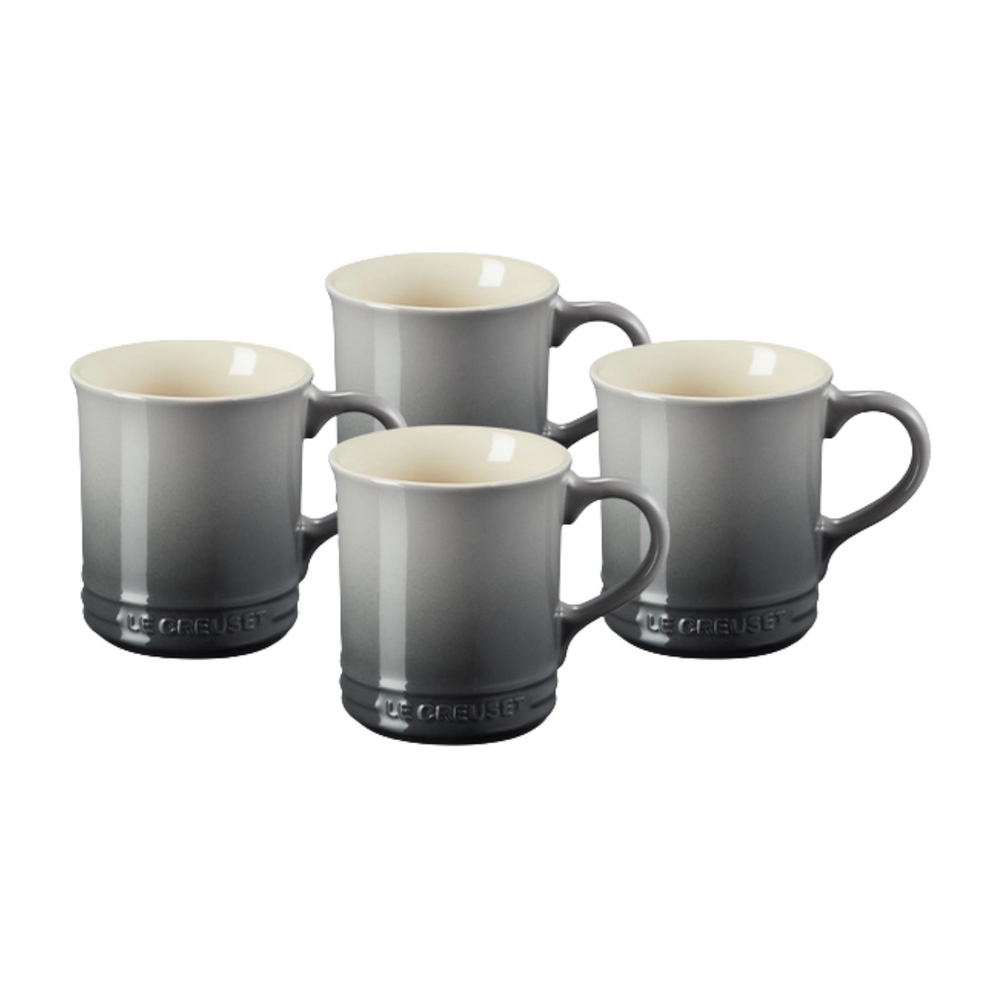 Ensemble de 4 tasses classiques Oyster - Le Creuset