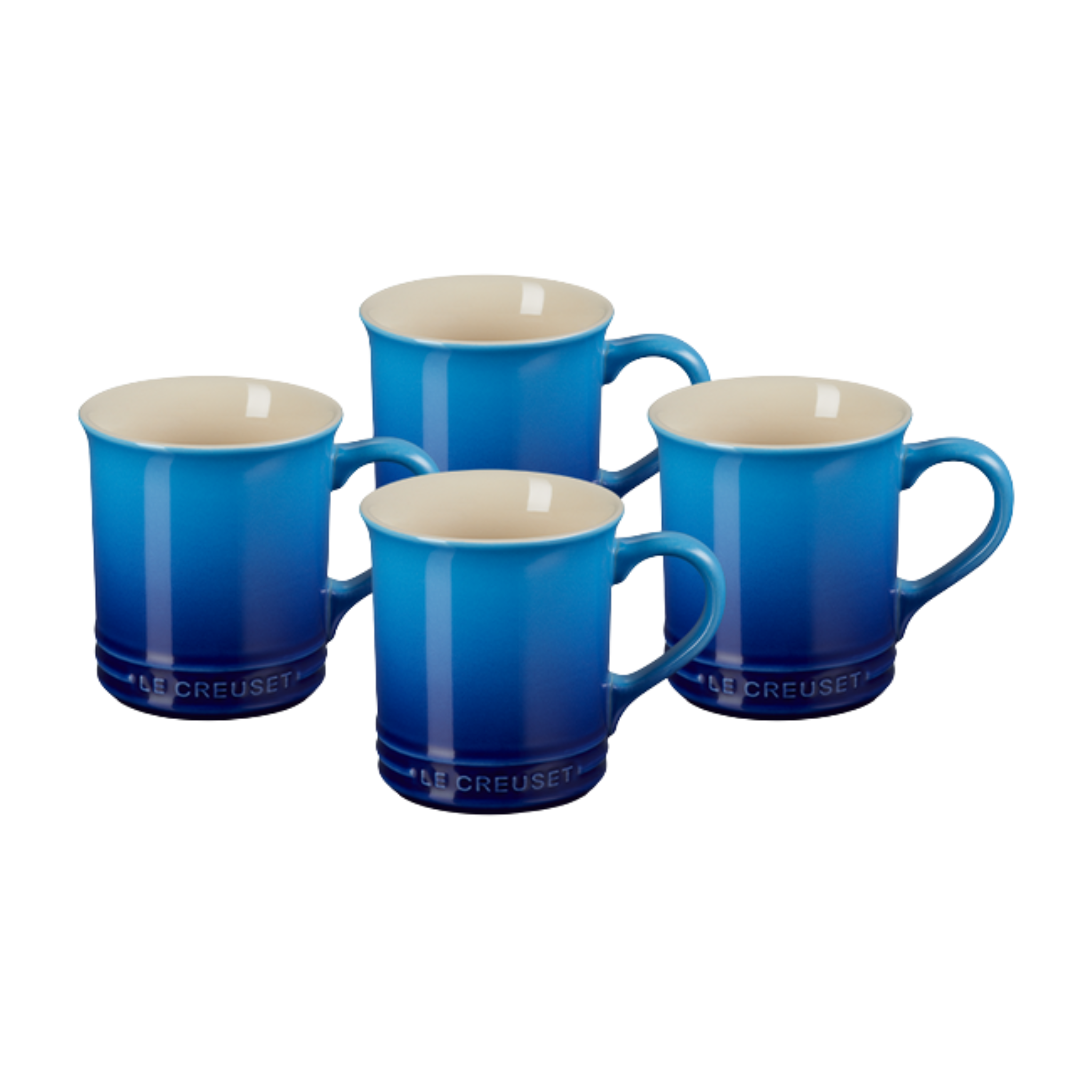 Ensemble de 4 tasses classiques Bleuet - Le Creuset