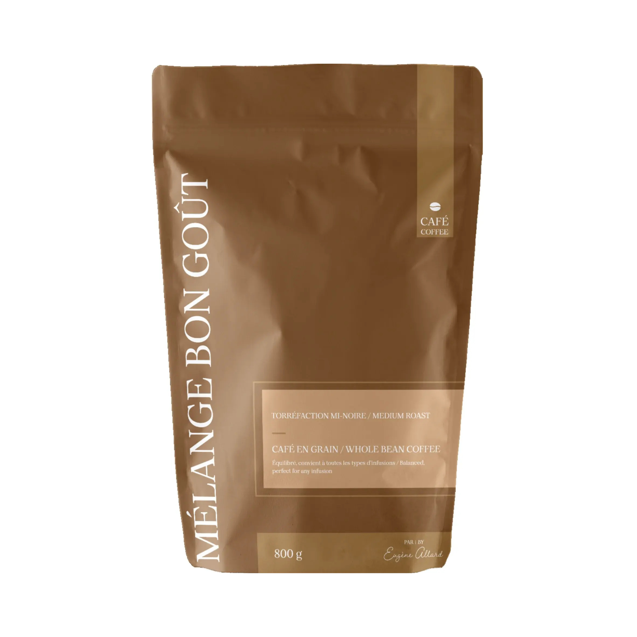 Café en grains Mélange Bon Goût 800 g - Eugène Allard