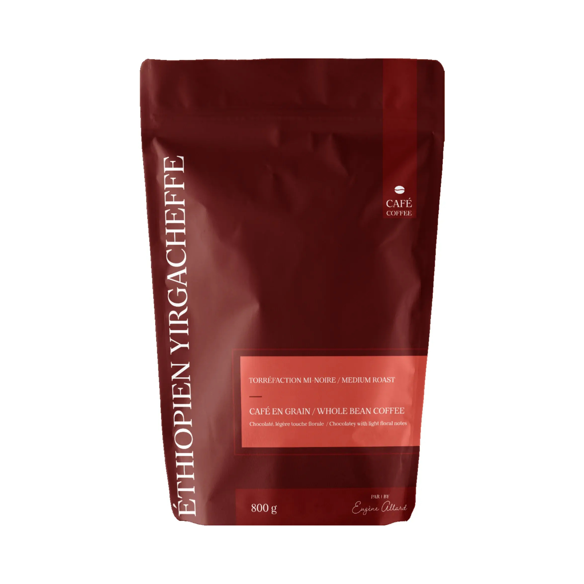 Café en grains Éthiopien Yirgacheffe 800 g - Eugène Allard