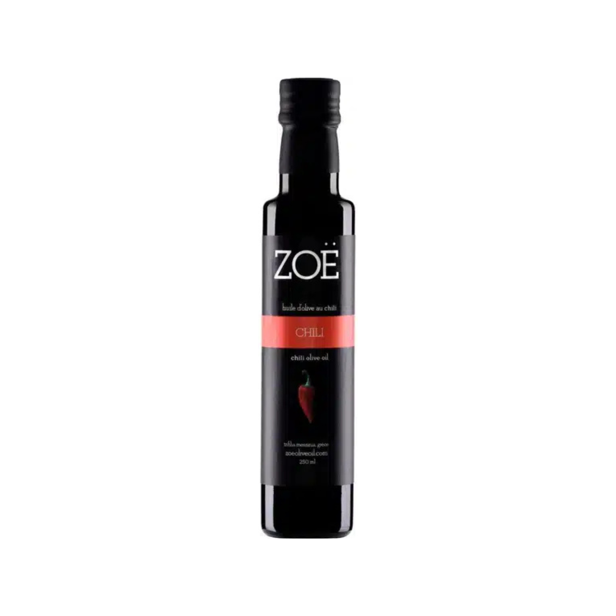 Chilli infused olive oil 250ml - Zoë
