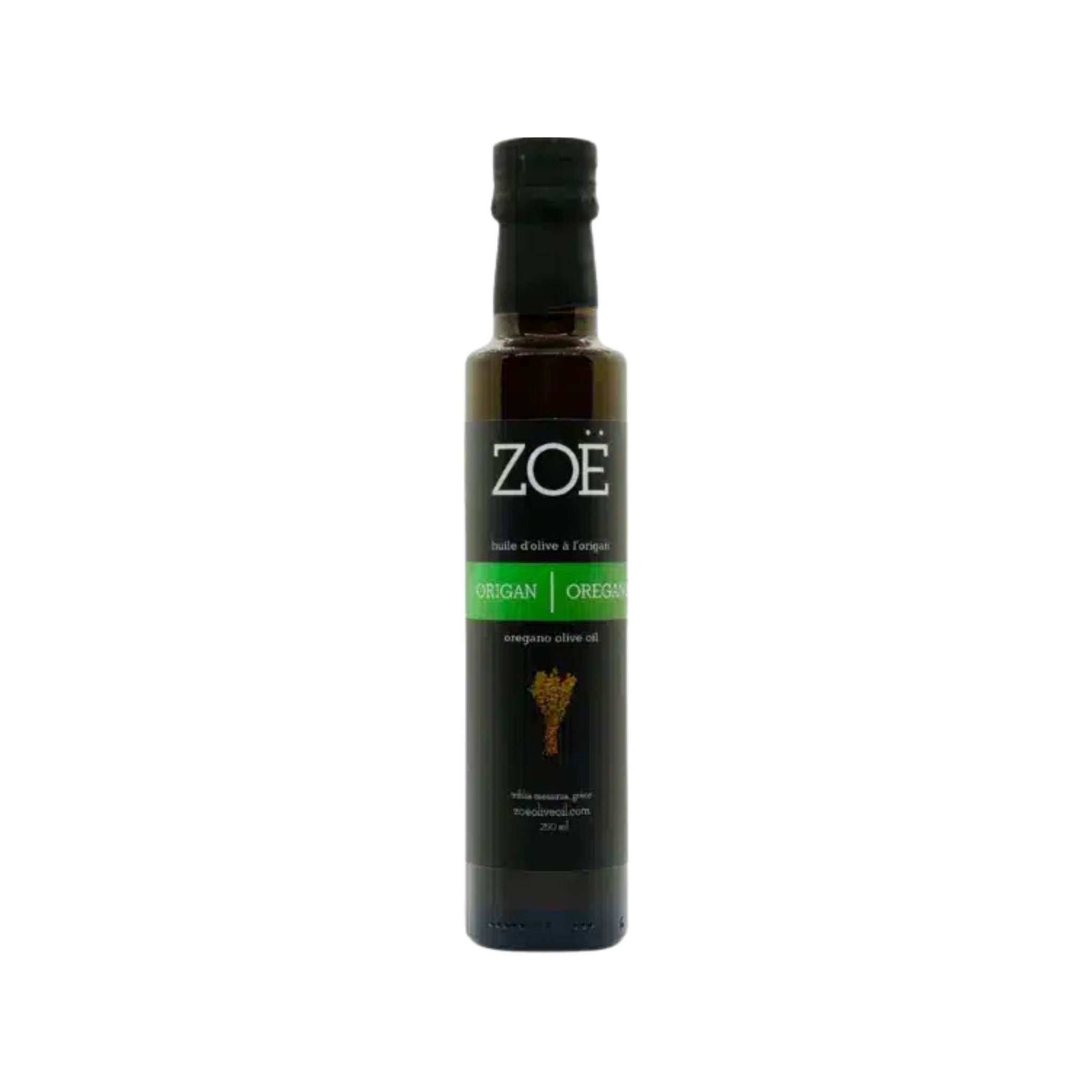 Oregano infused olive oil 250 ml - Zoë