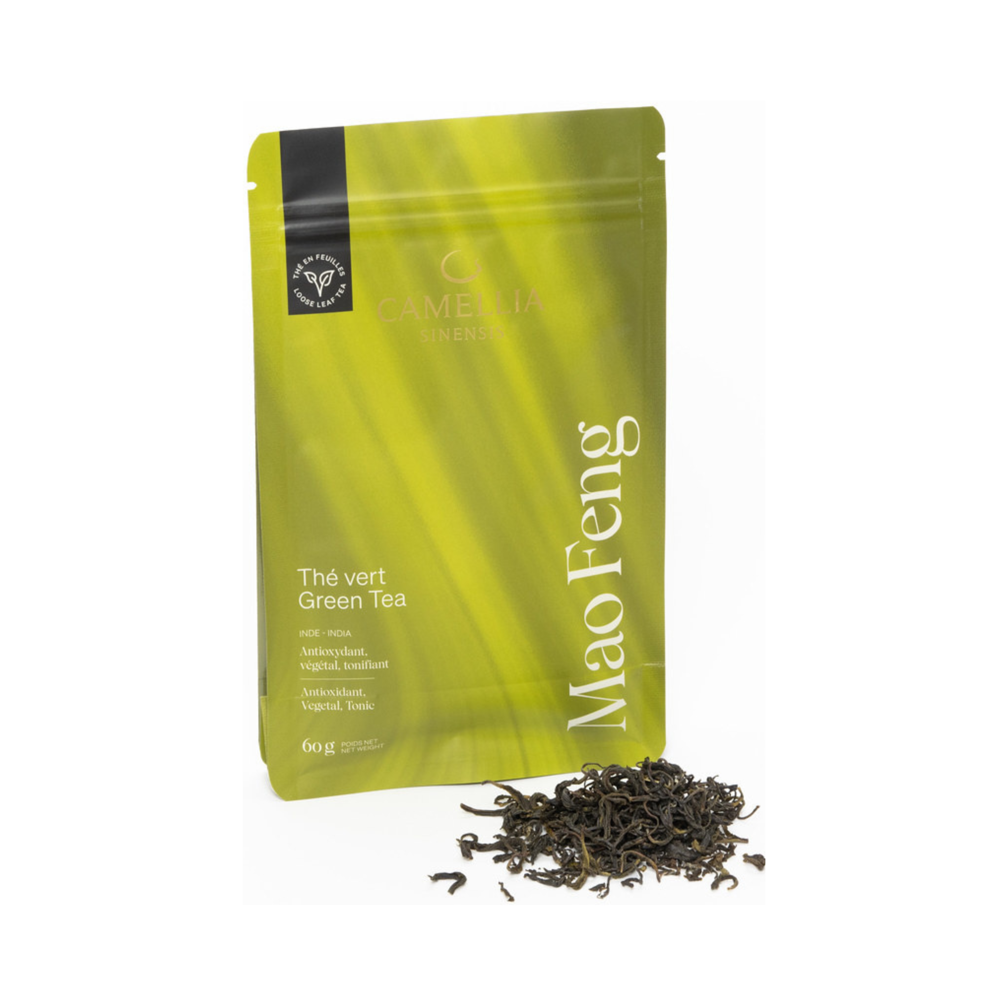 Thé vert Mao Feng biologique 60 g - Camellia Sinensis