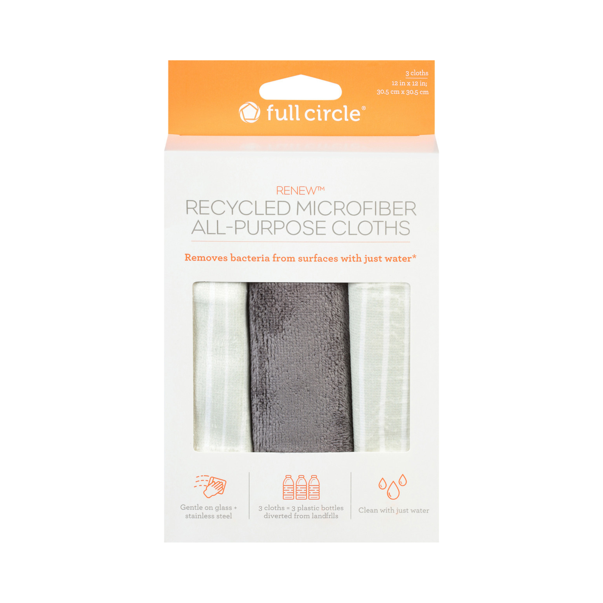 Ensemble de 3 linges en microfibre - Full Circle