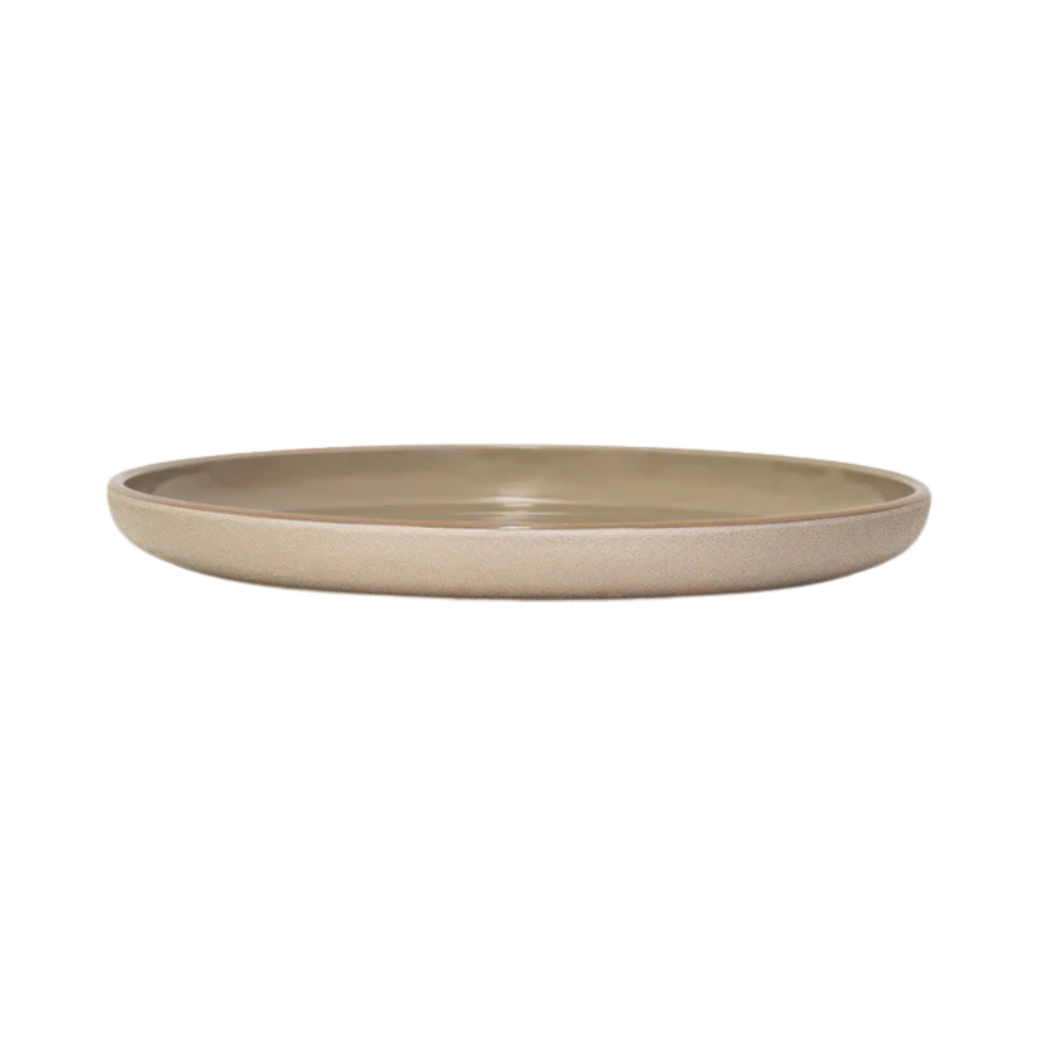 PET Collection Club dinner plate taupe 27.5 cm - Brilliant