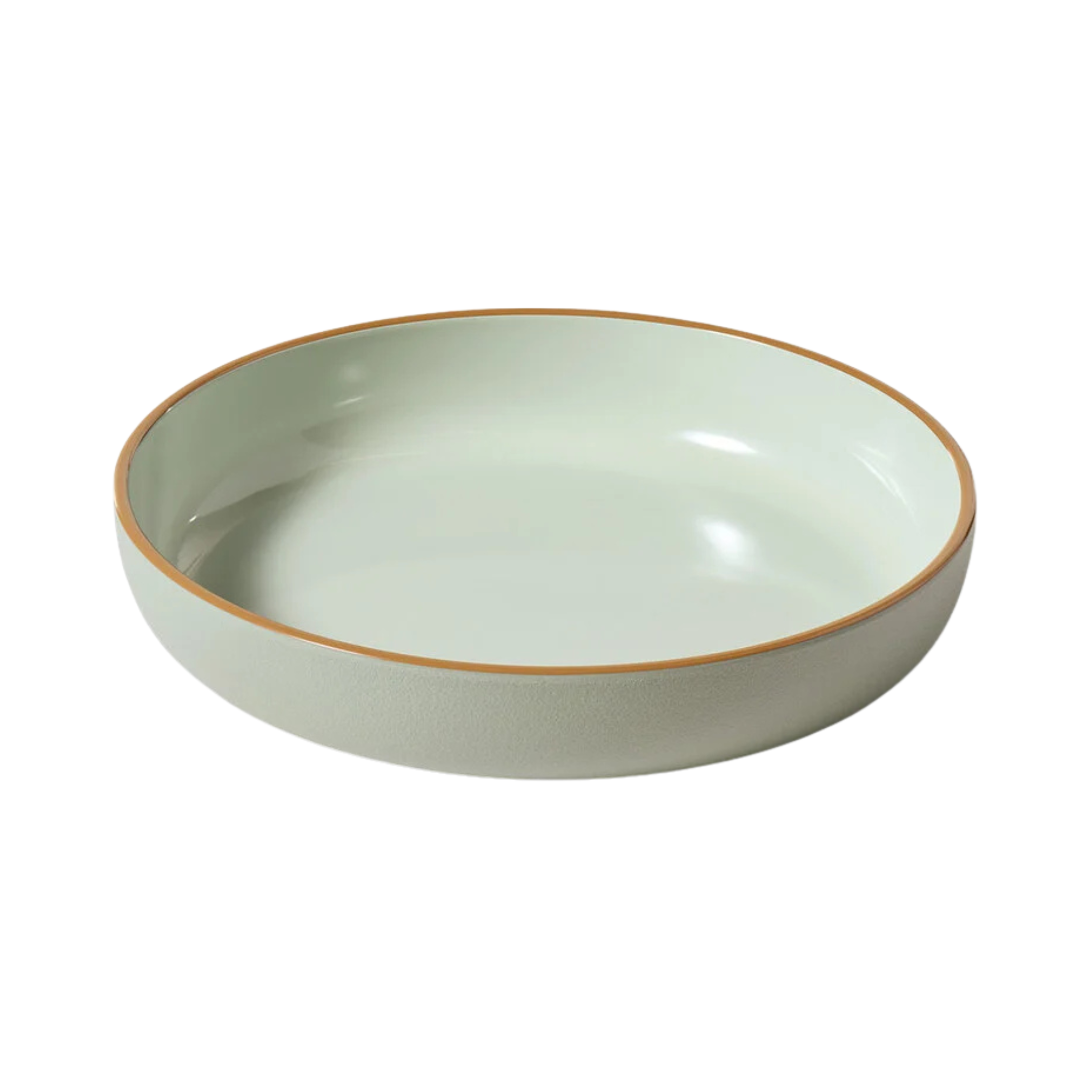 Deep plate PET green 21 cm - Ricardo