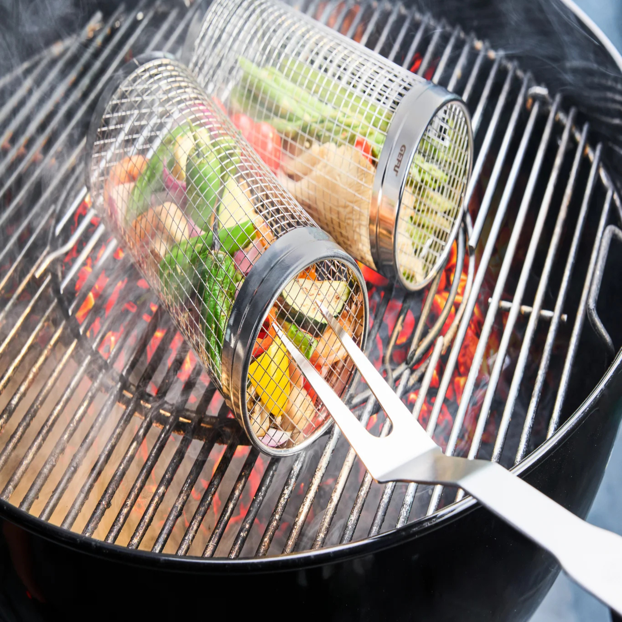 Panier à griller pour BBQ en acier inoxydable 30 cm