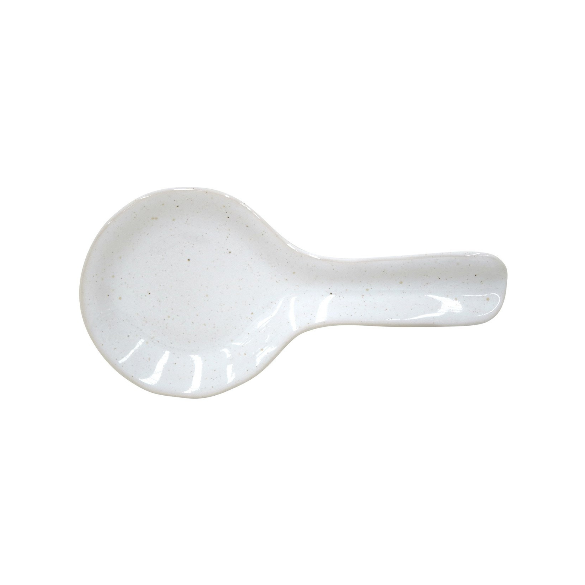 Fattoria white stoneware spoon rest 23 cm - Costa Nova