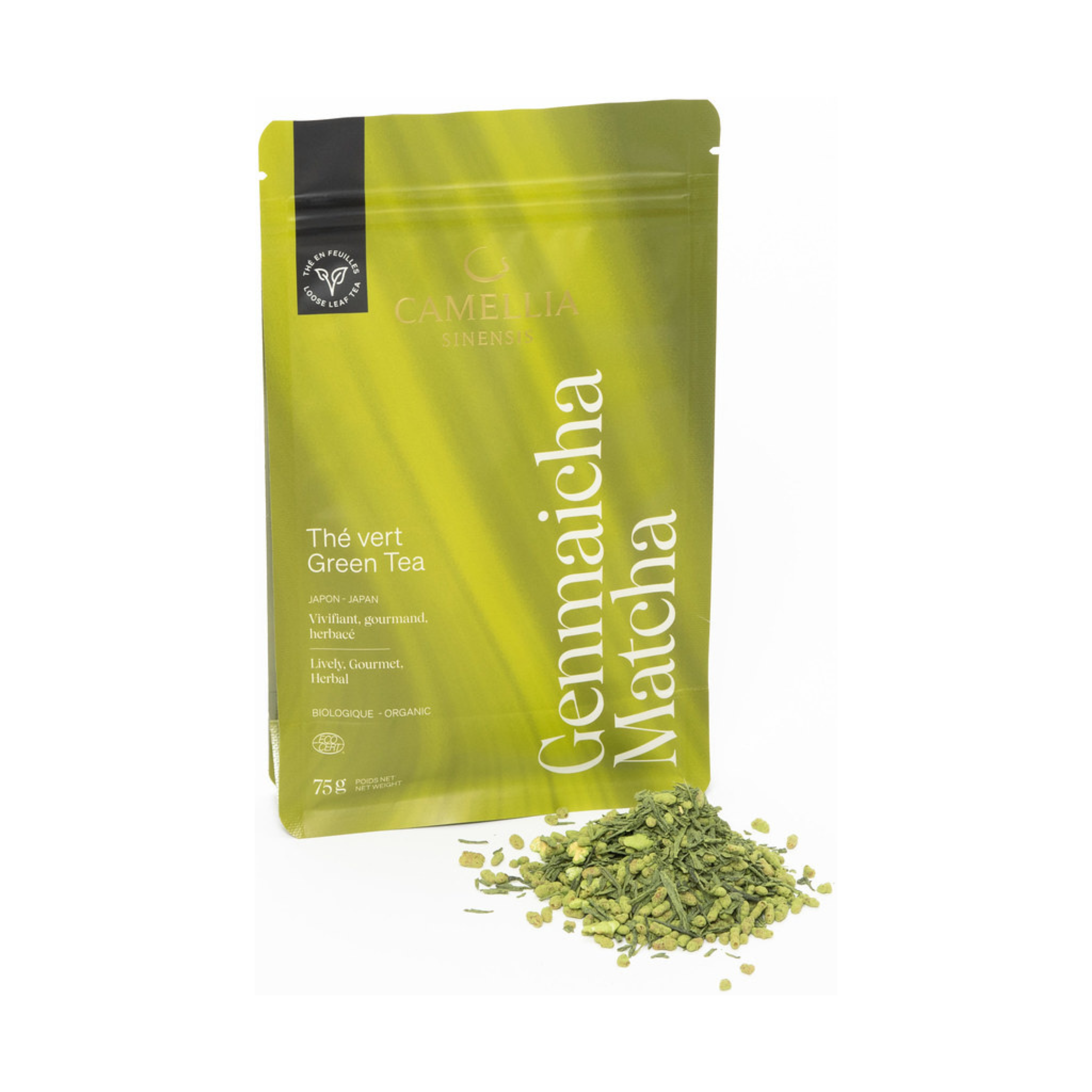 Organic Matcha Genmaicha 75 g - Camellia Sinensis