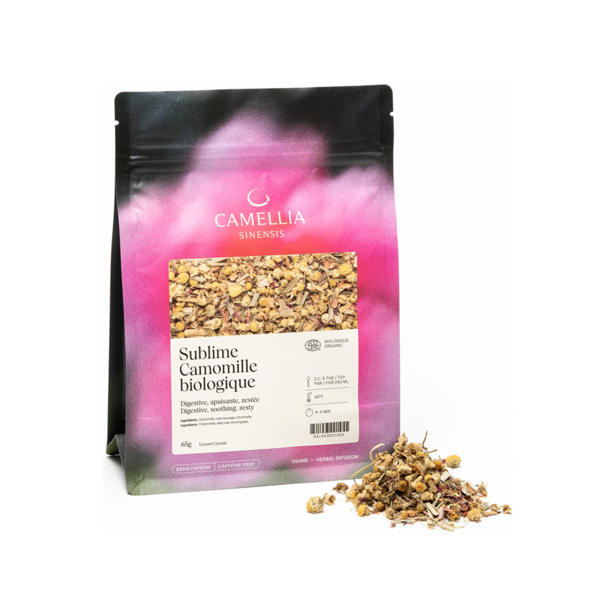 Sublime Chamomile Organic Herbal Tea 65 g - Camellia Sinensis