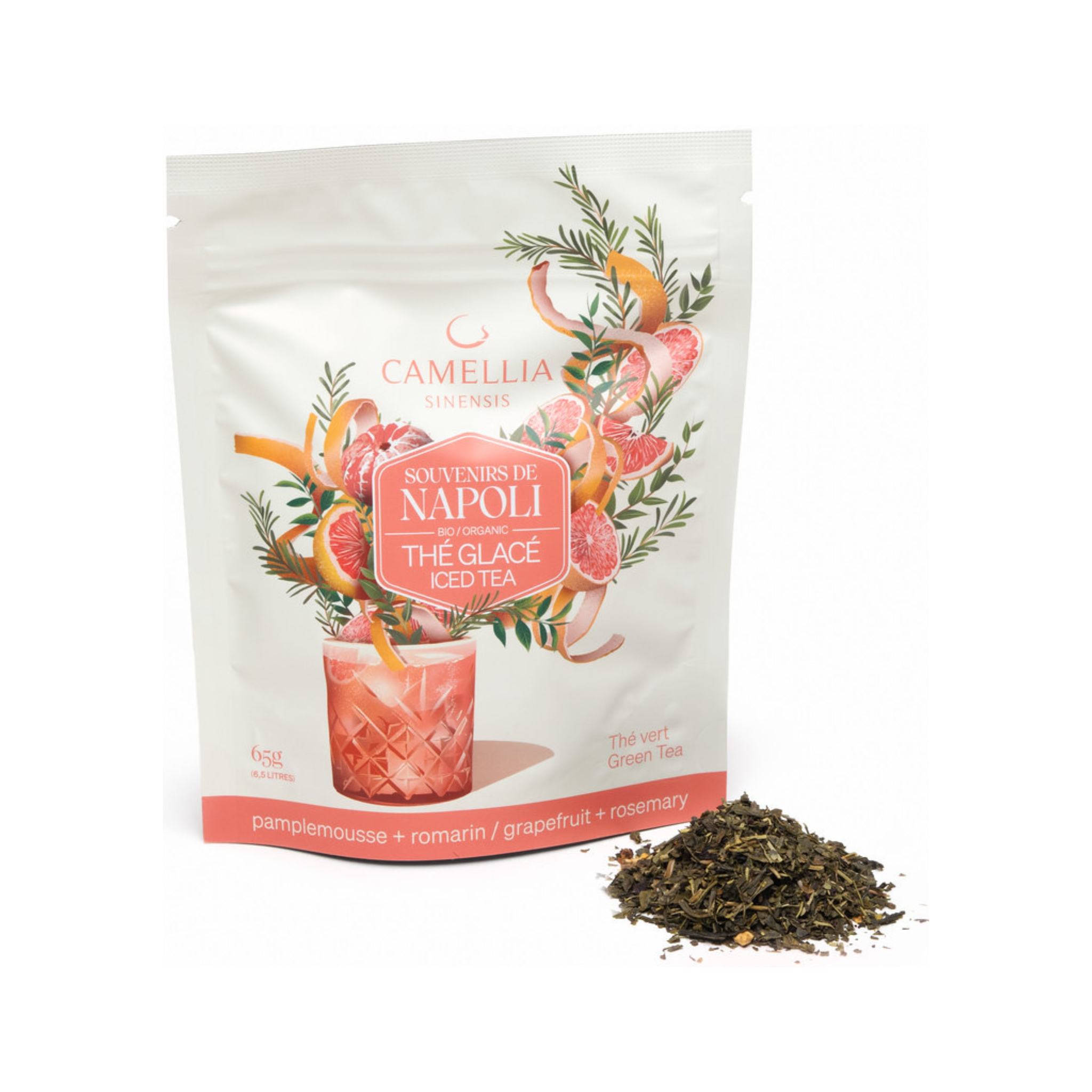 Thé glacé Souvenirs de Napoli biologique 65 g - Camellia Sinensis