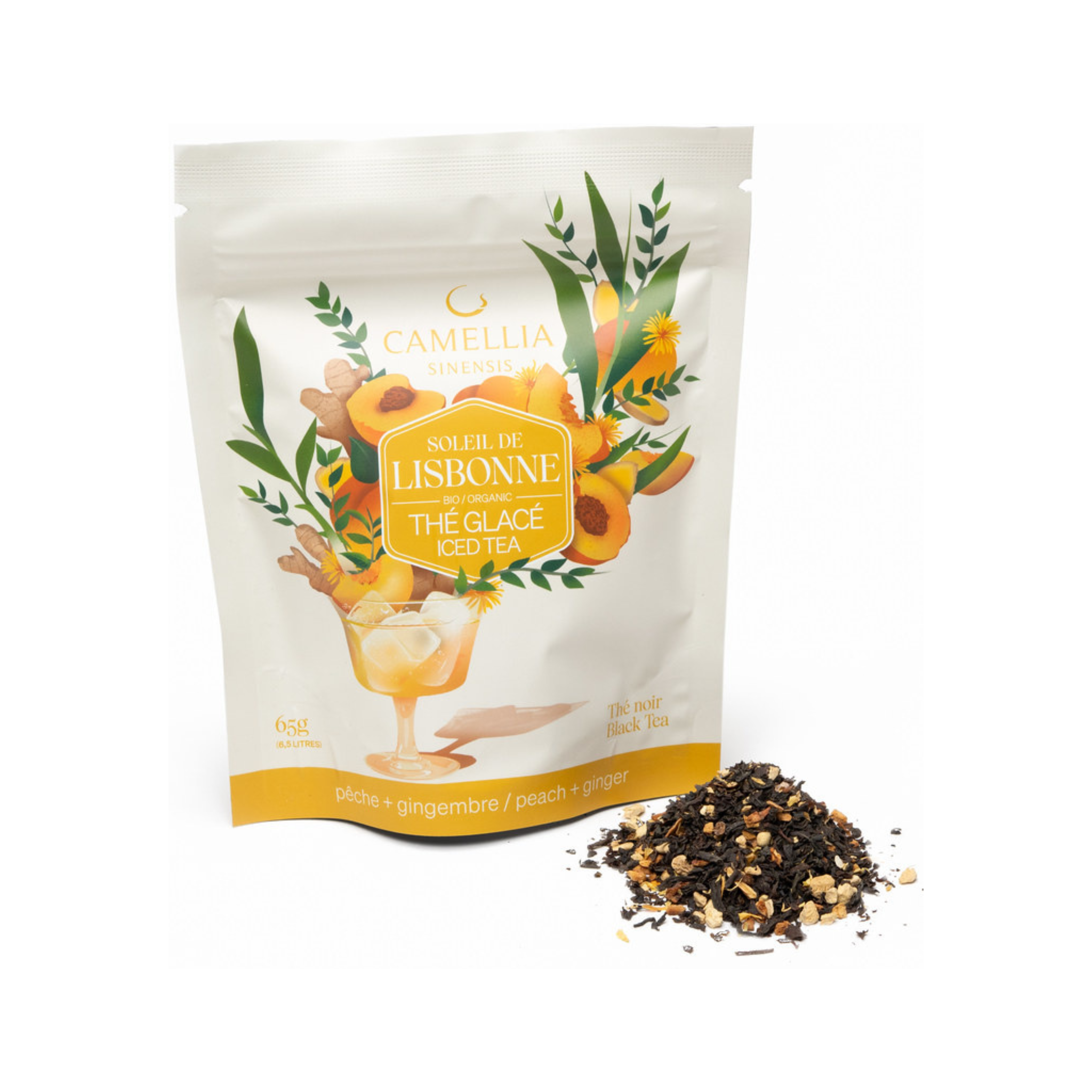 Organic Lisbon Sun Iced Tea 65 g - Camellia Sinensis