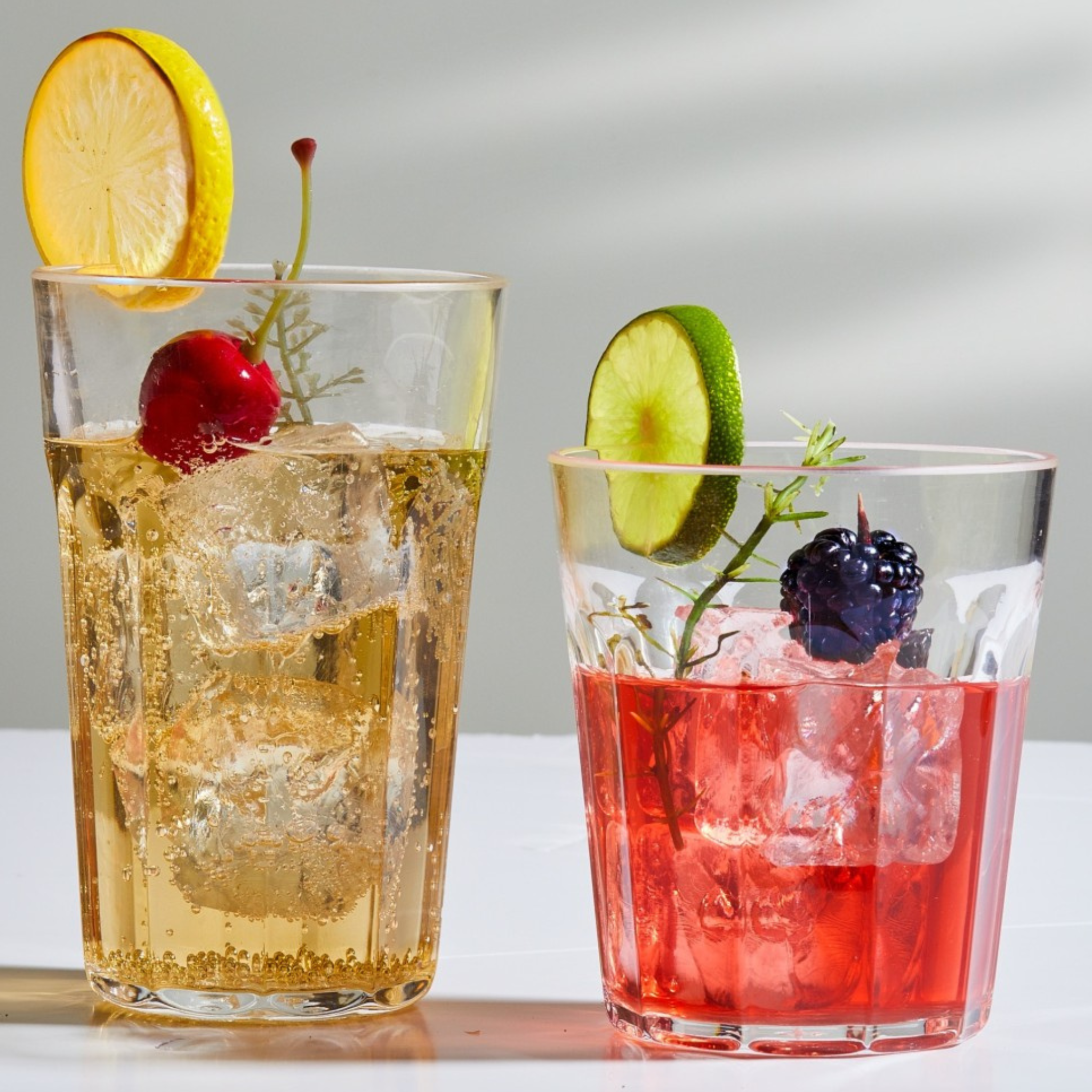 Ensemble de 4 verres en acrylique Old Fashion Club 310 ml - Brilliant