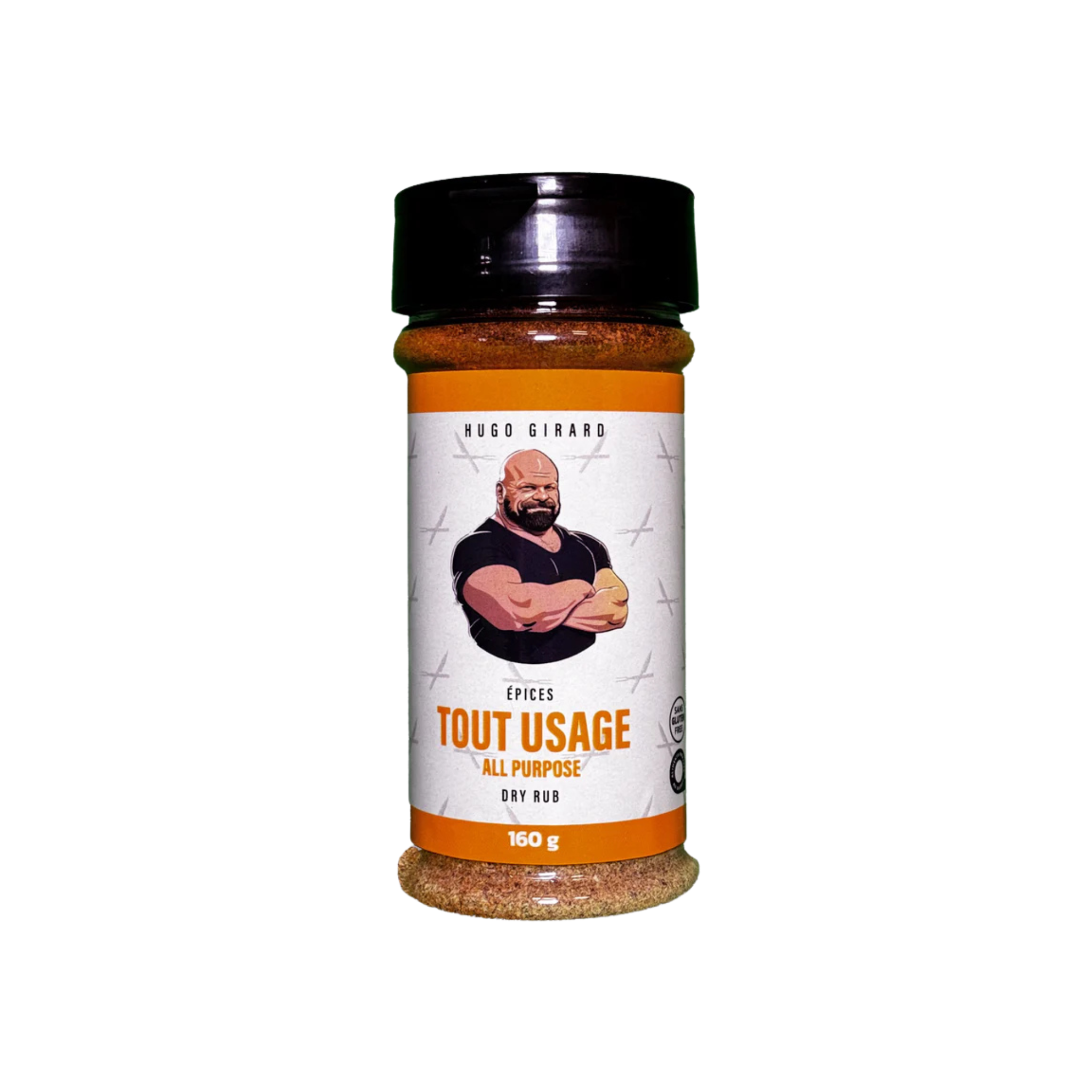 Épices tout-usage 160 g - Pat BBQ x Hugo Girard