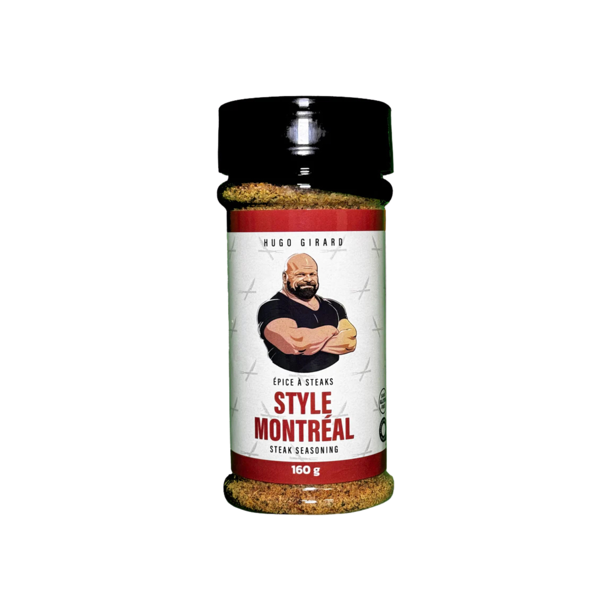 Épices à steak style Montréal 160 g - Pat BBQ x Hugo Girard