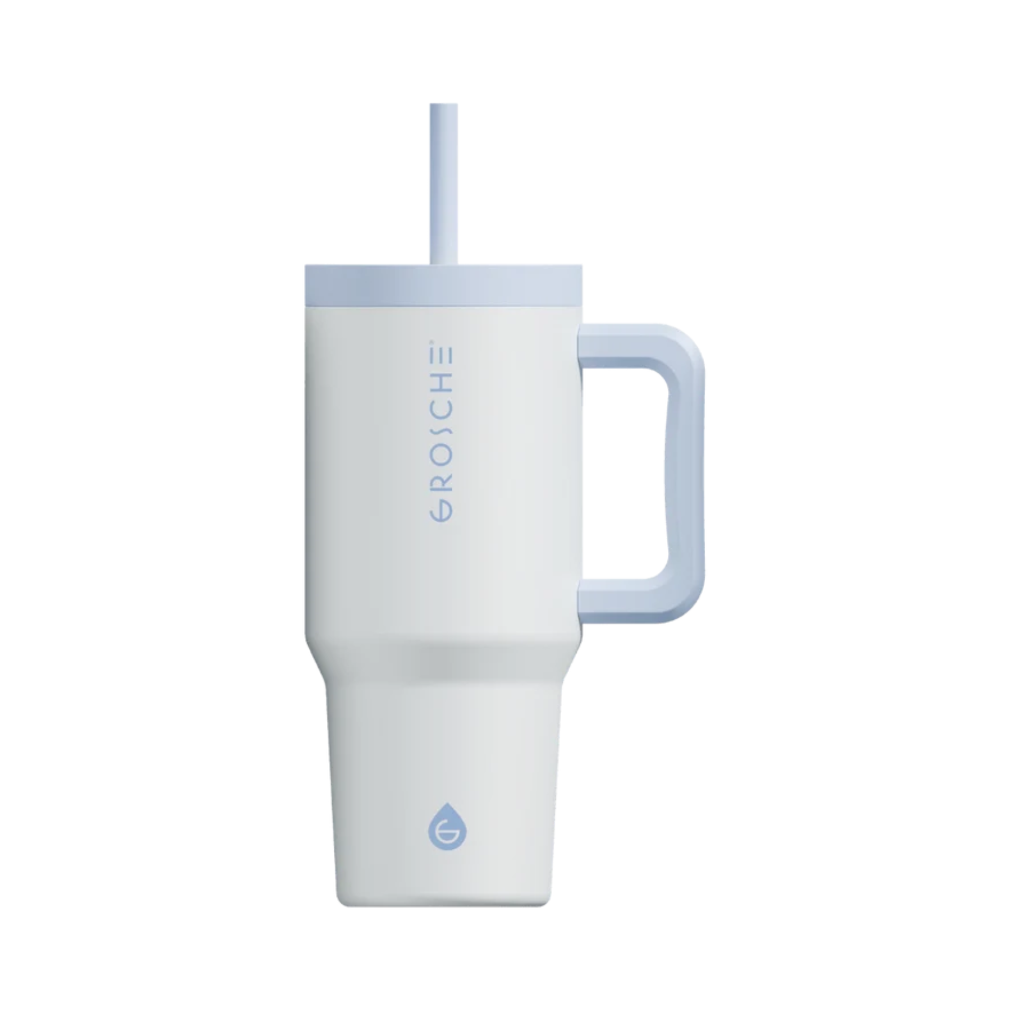 Tasse isotherme ASPEN blanche givrée 946 ml - Grosche