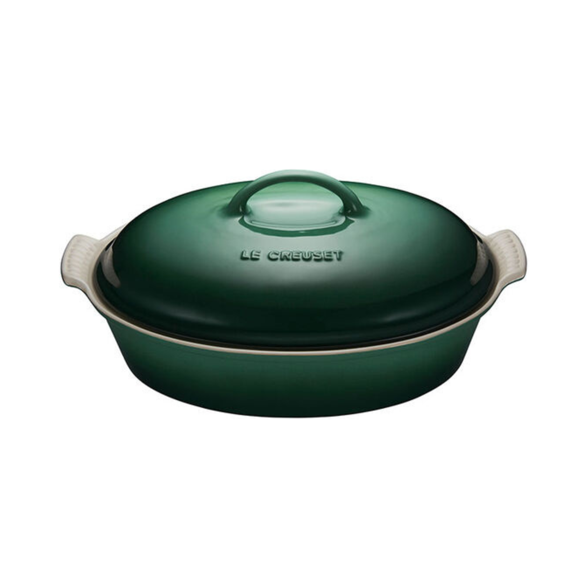 Plat ovale couvert Artichaut 3,8 L - Le Creuset