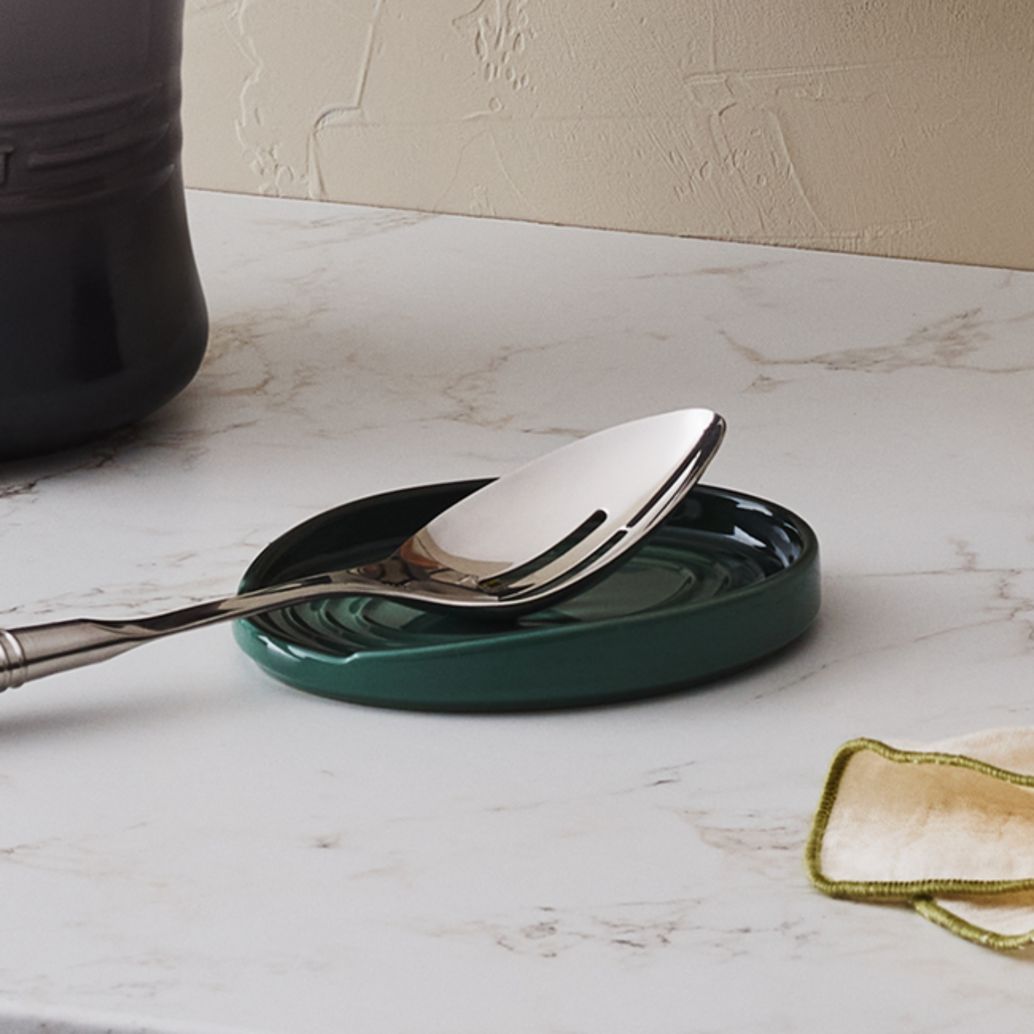 Porte cuillère Oyster 16 cm - Le Creuset