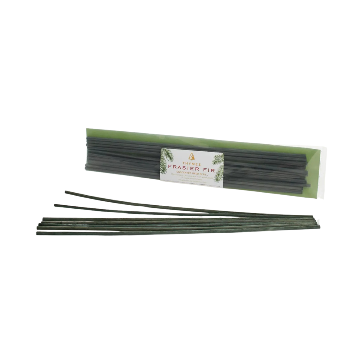 Recharge de bâtonnets en rotin pour diffuseur Frasier Fir – Thymes