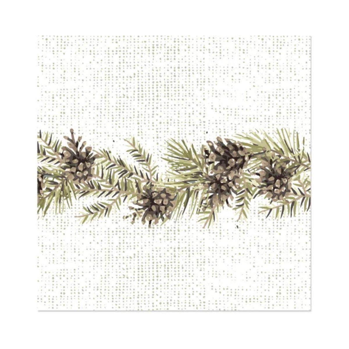 Ensemble de 20 serviettes en papier Cocottes scintillantes