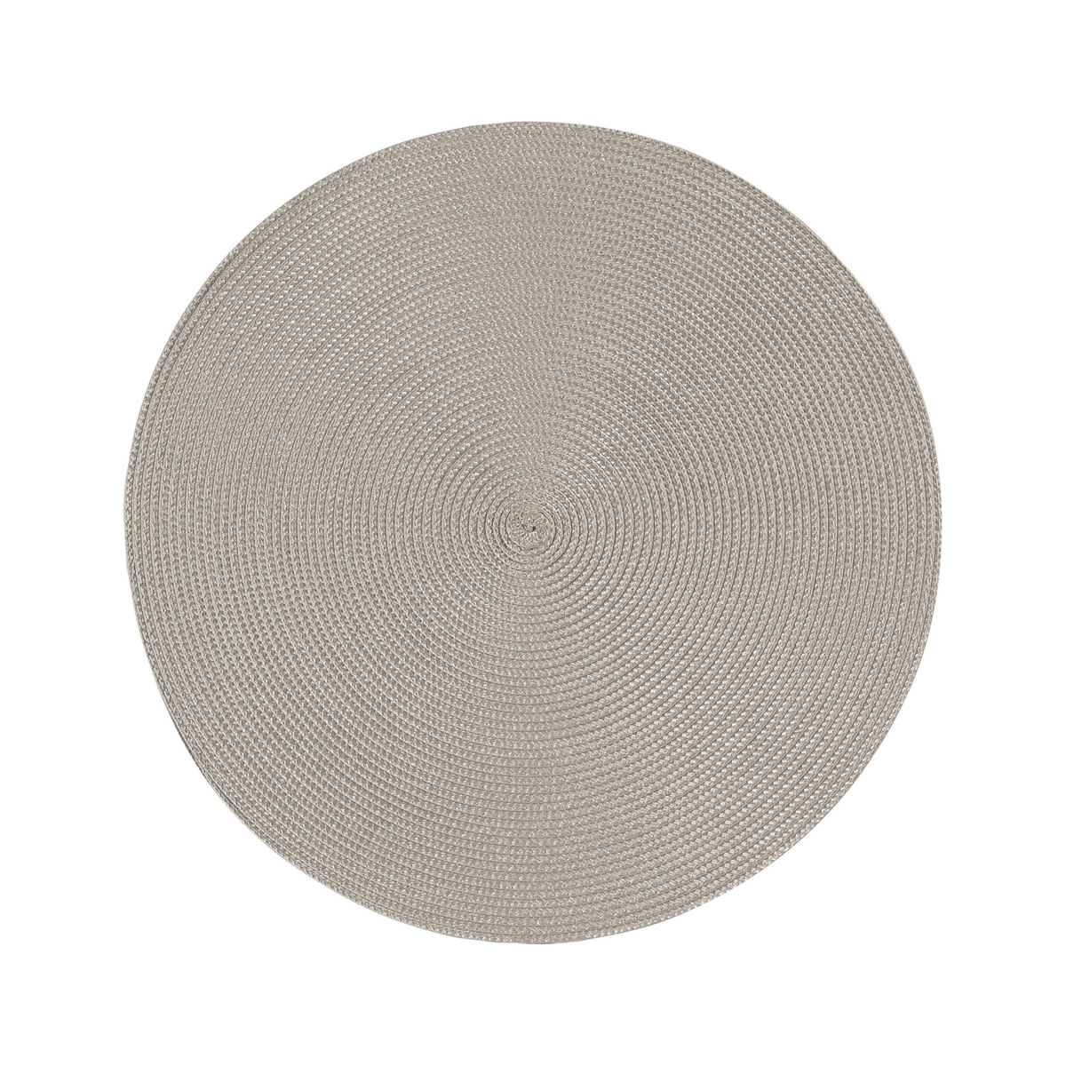 Napperon rond tissé Disko rocher 38 cm - Danica