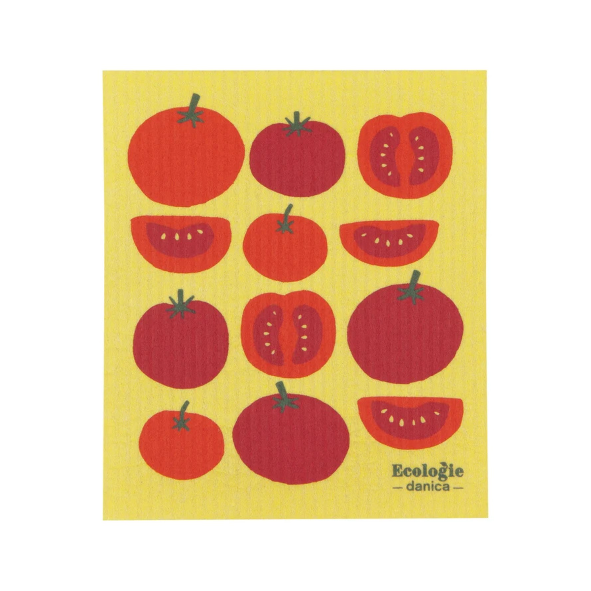 Essuie-tout réutilisable Tomates 16 x 20 cm - Danica