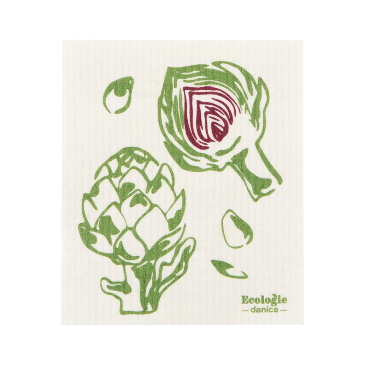 Essuie-tout réutilisable Artichaut 16 x 20 cm - Danica