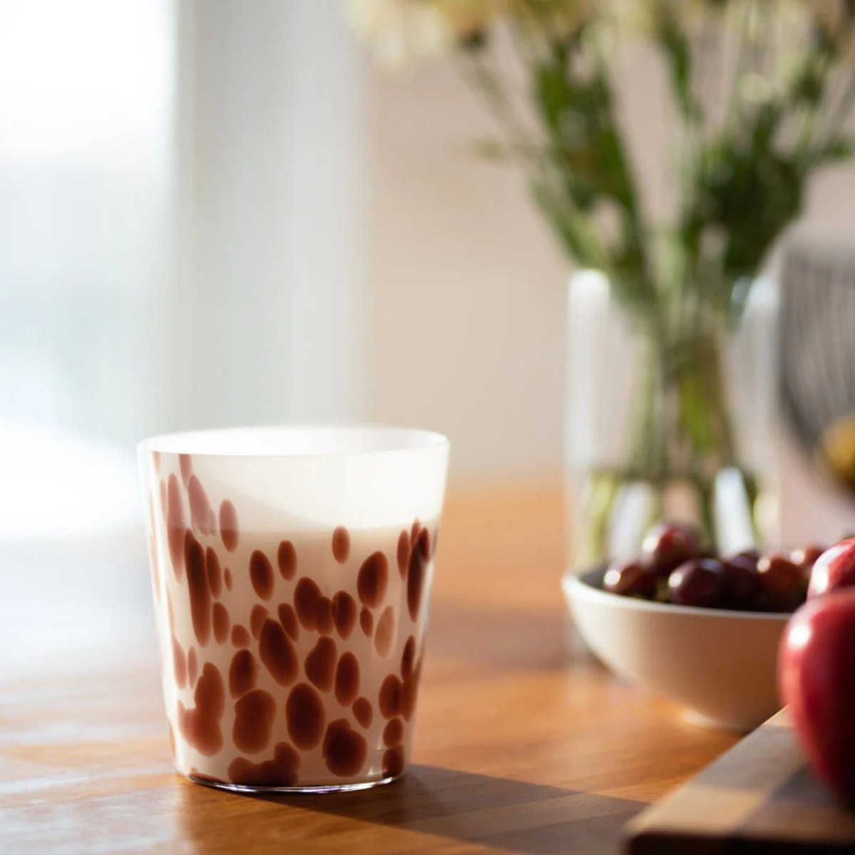 OPAL MARRAKESH scented candle amber 230 g - LUVO