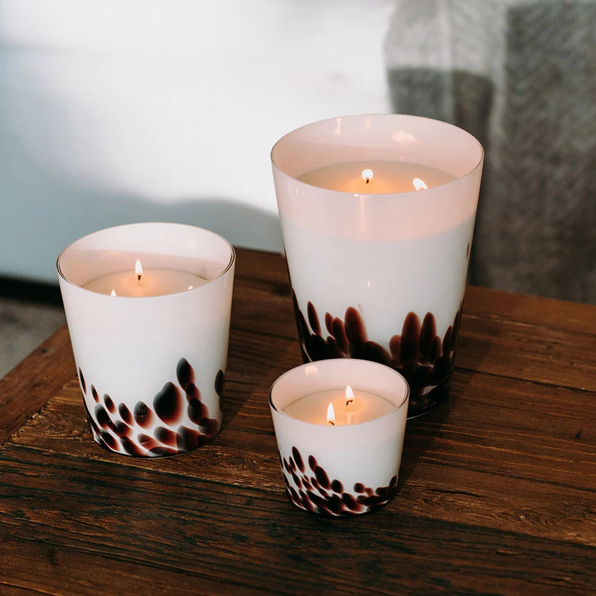 OPAL MARRAKESH scented candle amber 230 g - LUVO