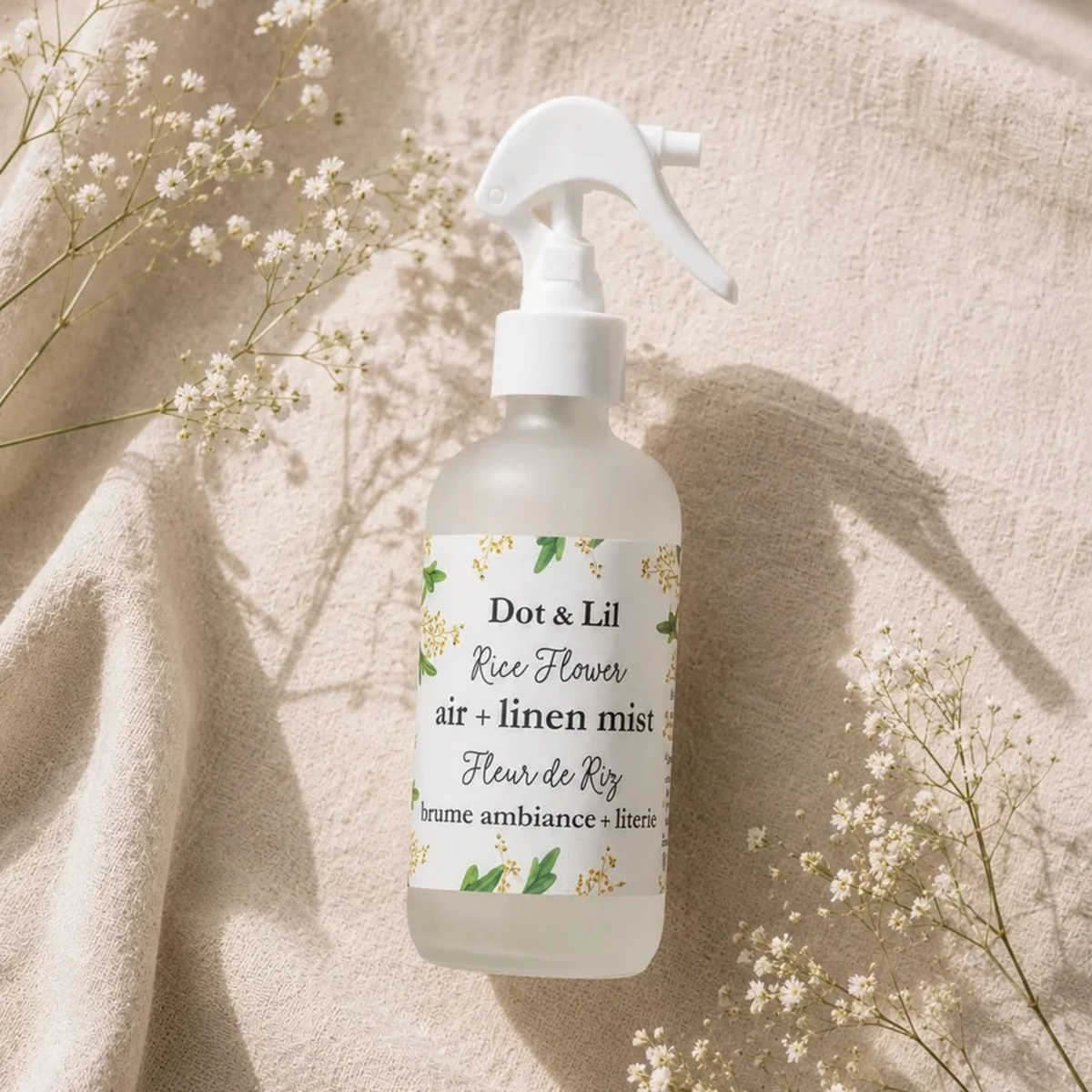 Rice Flower Room & Linen Mist 237 ml - Dot & Lil