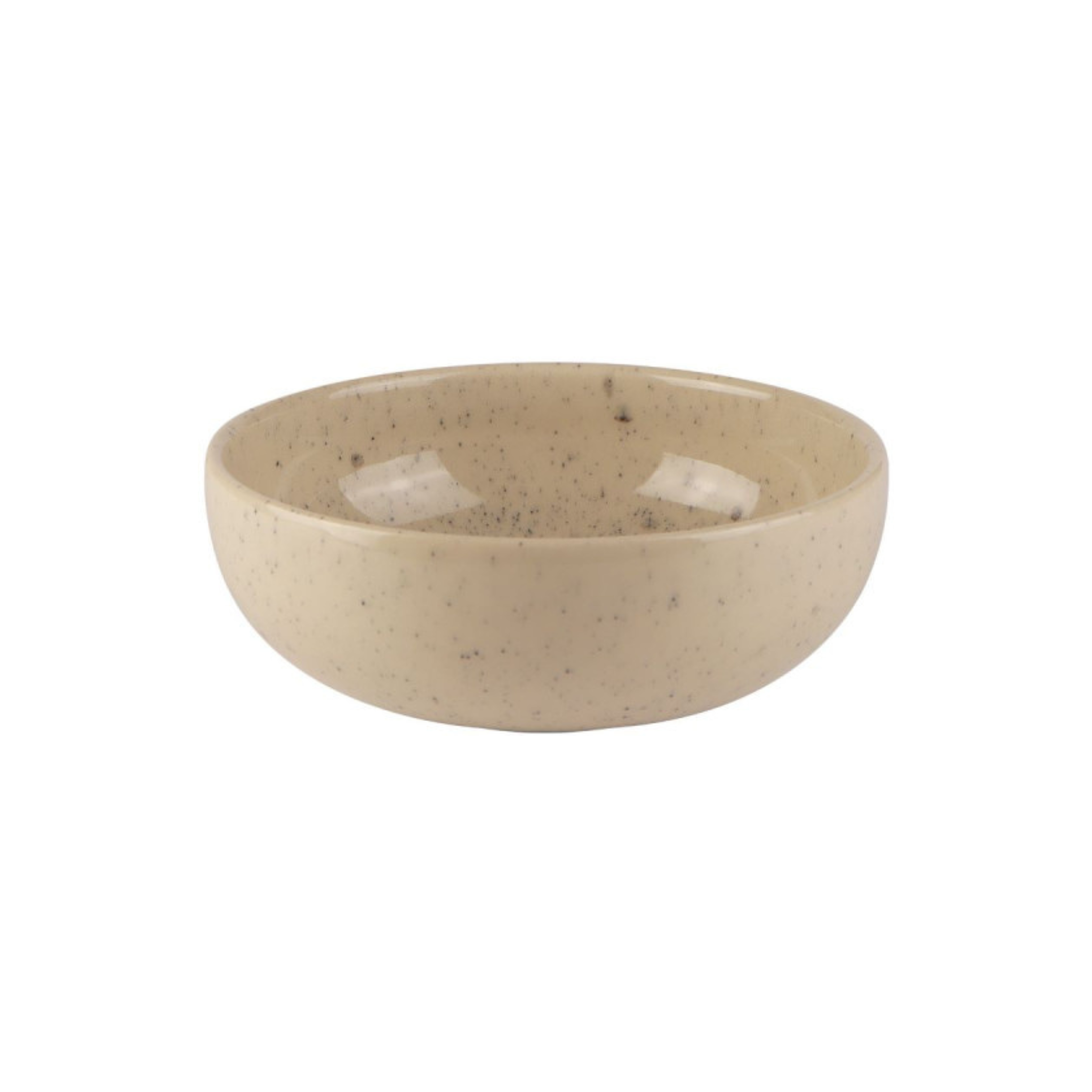 Bol à dessert en grès Uno Speckle Nature 12 cm - Mesa Ceramics