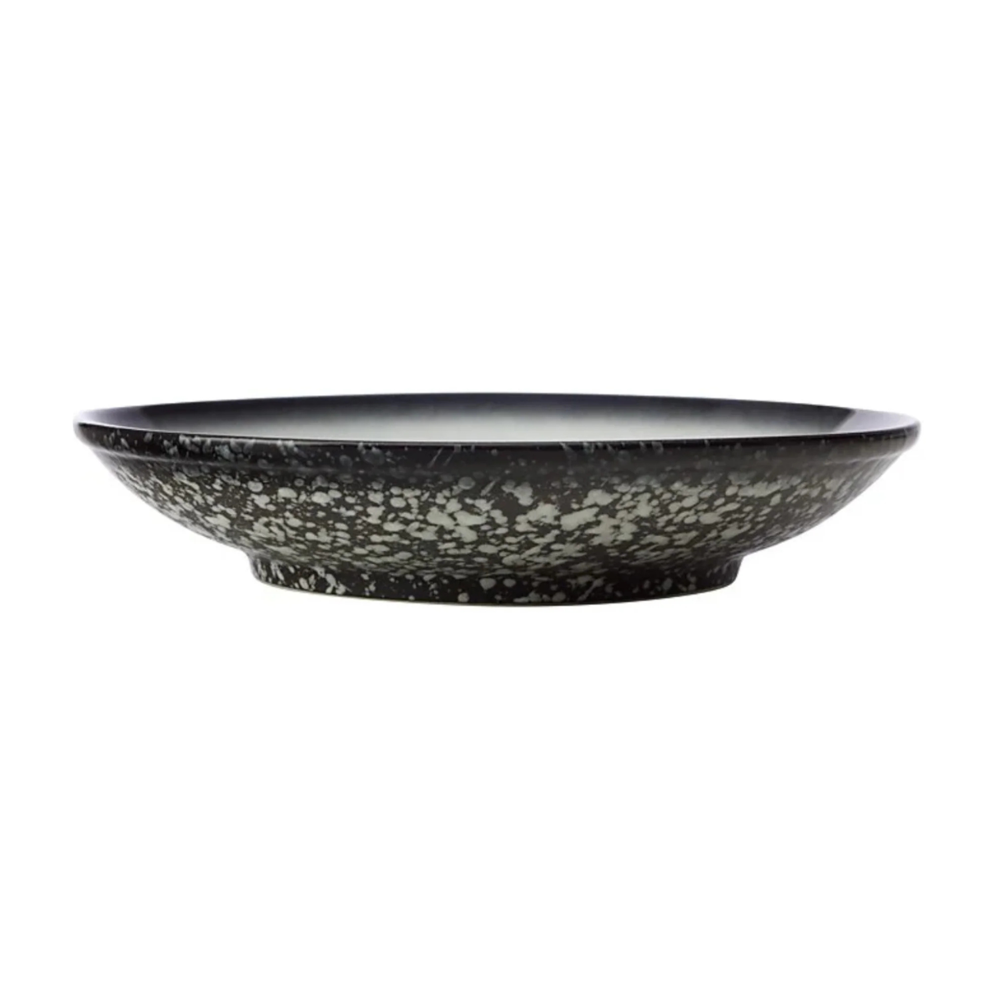 Bol à pâtes peu profond Caviar Granite 25 cm – Maxwell & Williams