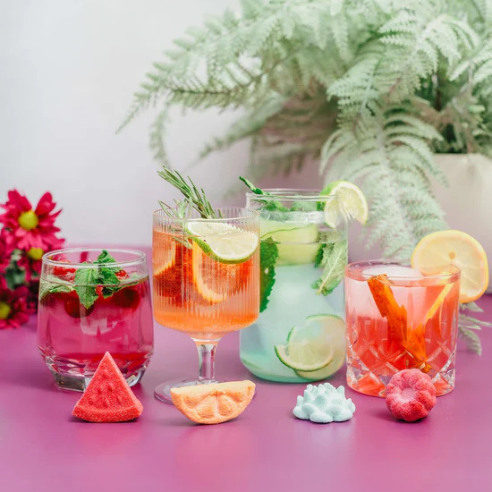 Ensemble de 8 bombes à cocktail Gin tonic - Poseidn
