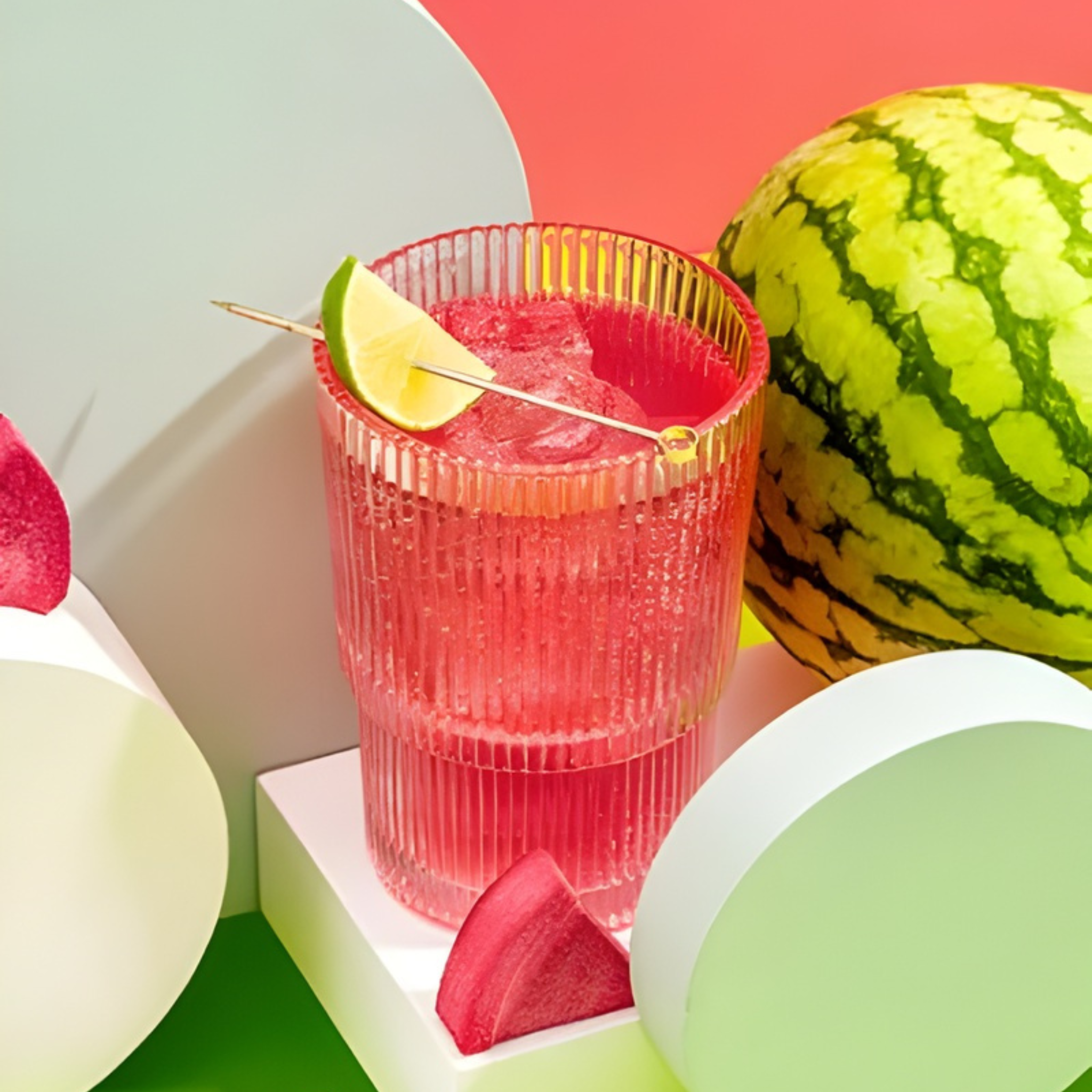 Ensemble de 6 bombes à cocktail Gin tonic melon d'eau - Poseidn