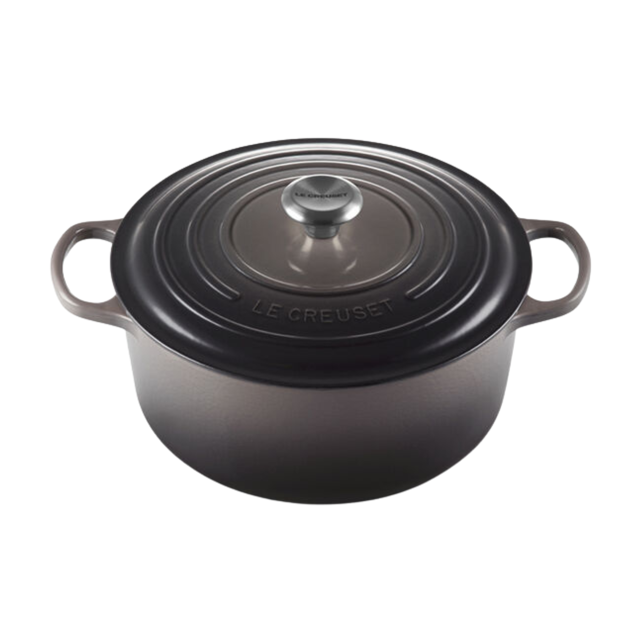 Cocotte ronde en fonte émaillée Oyster 6,7 L - Le Creuset