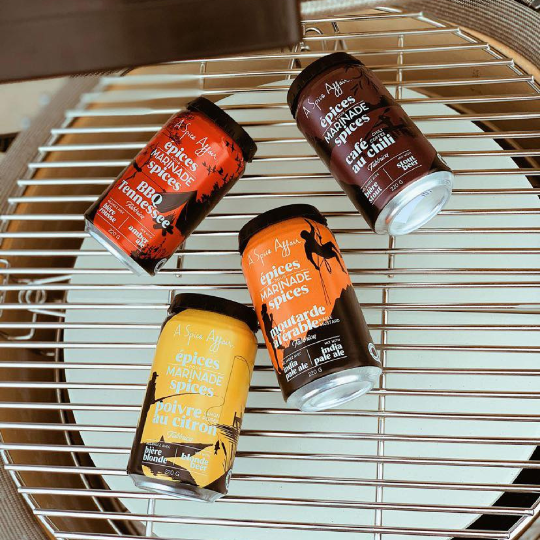 Épices pour marinade à la bière 220 g Saveurs variées